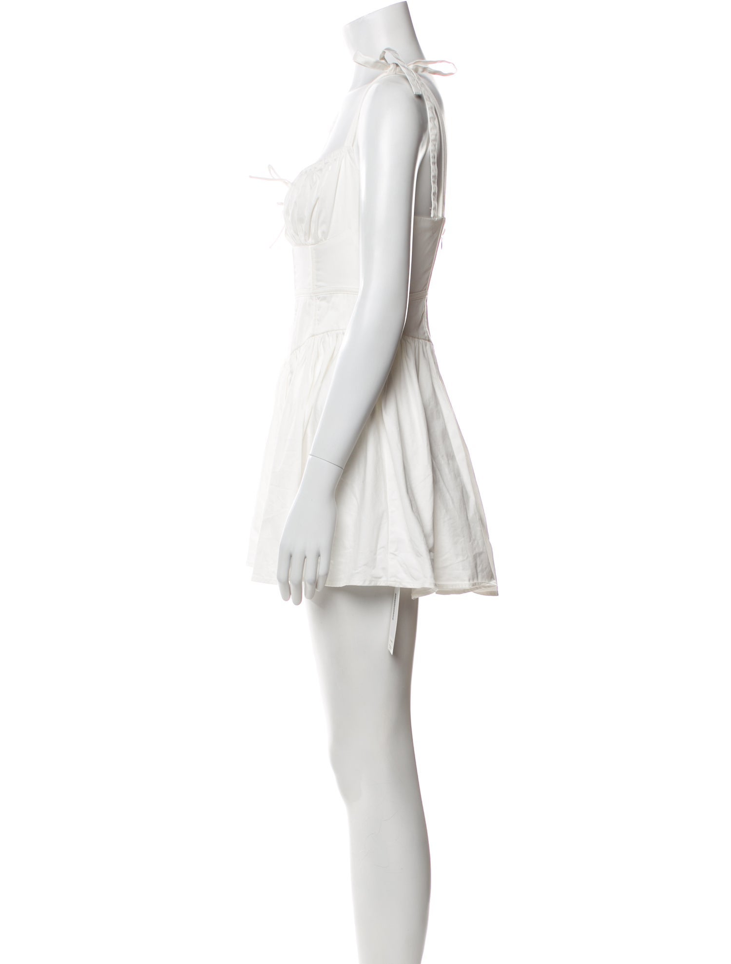 For Love & Lemons Square Neckline Mini Dress