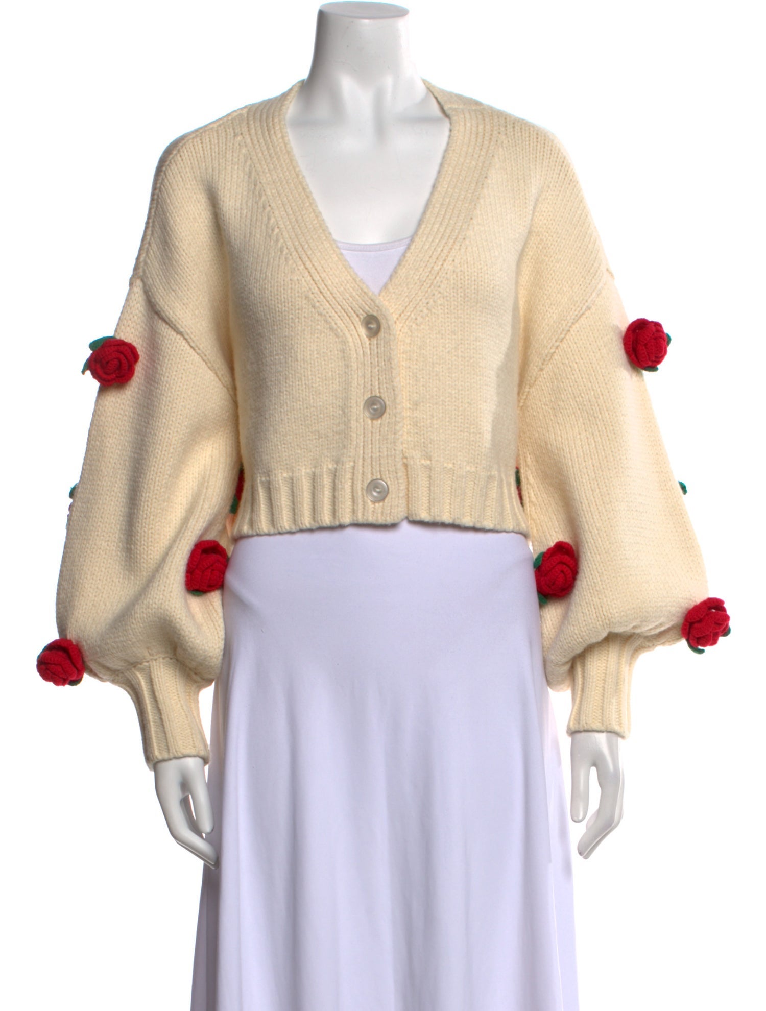 For Love & Lemons V-Neck Sweater