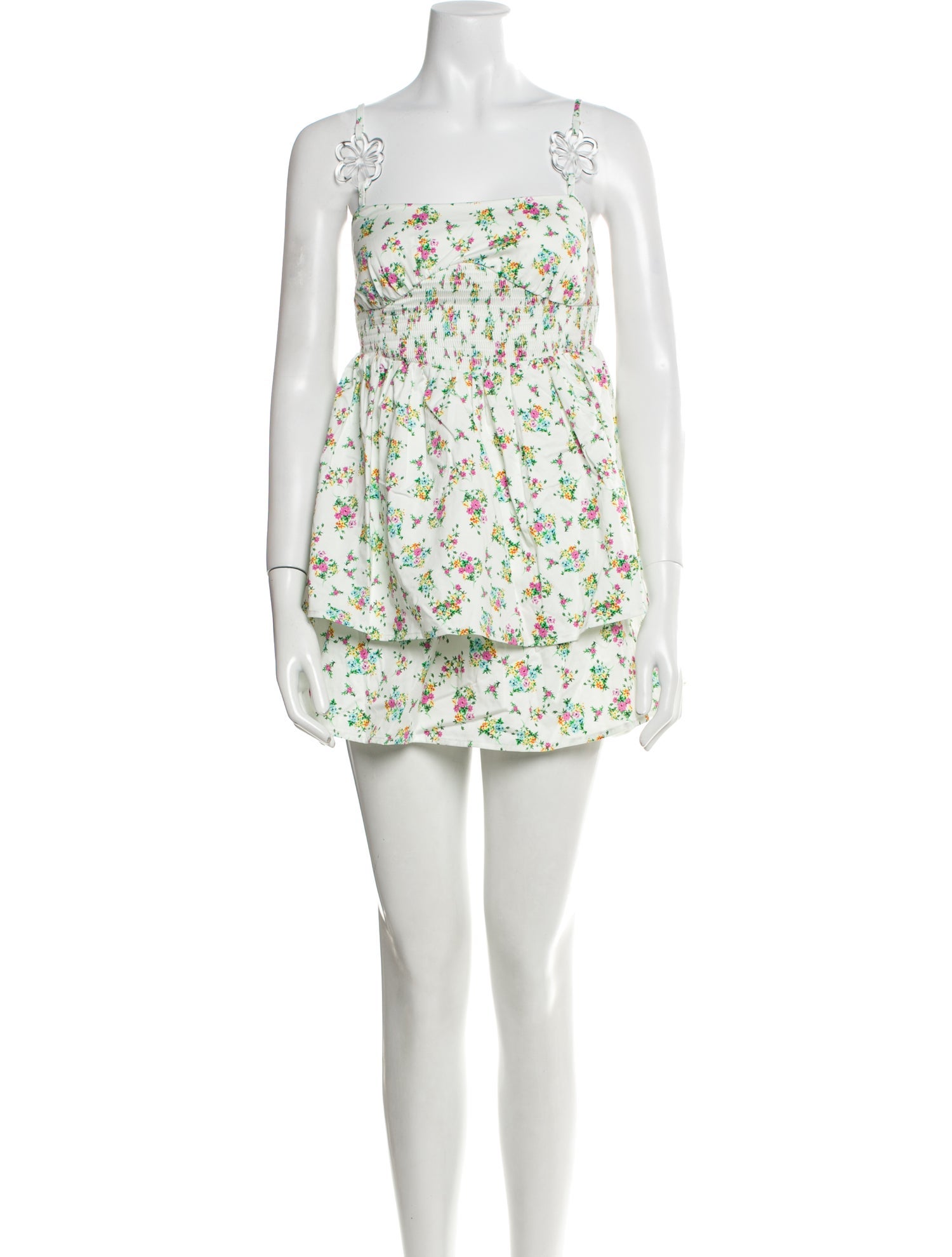 For Love & Lemons Floral Print Mini Dress w/ Tags