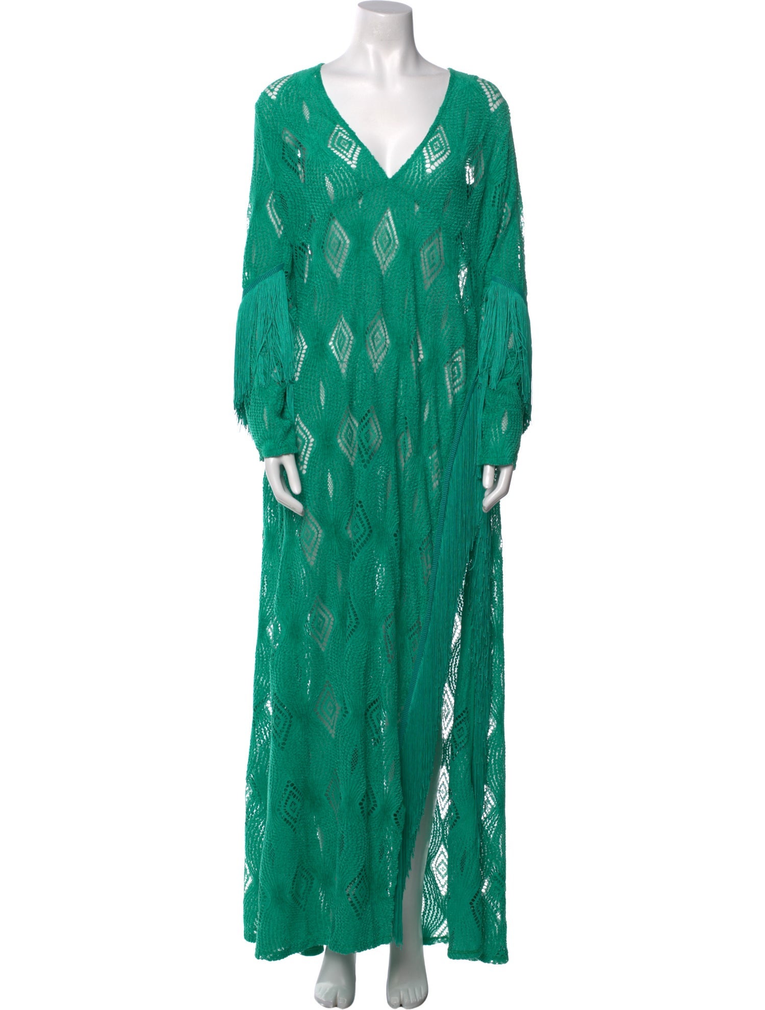 For Love & Lemons Printed Long Dress w/ Tags