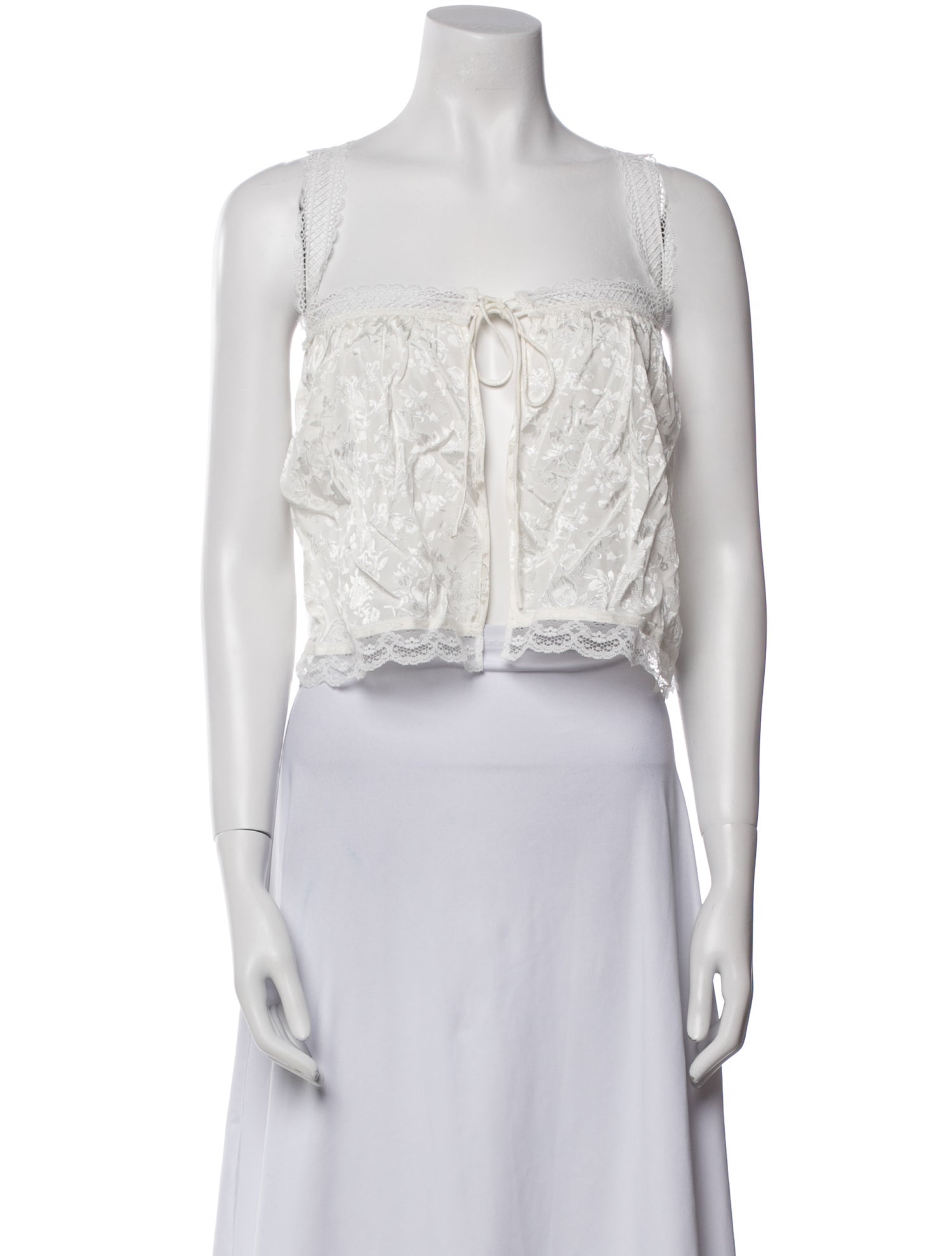 For Love & Lemons Strapless Crop Top w/ Tags