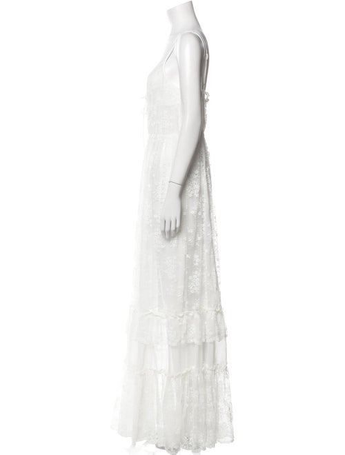 For Love & Lemons V-Neck Long Dress