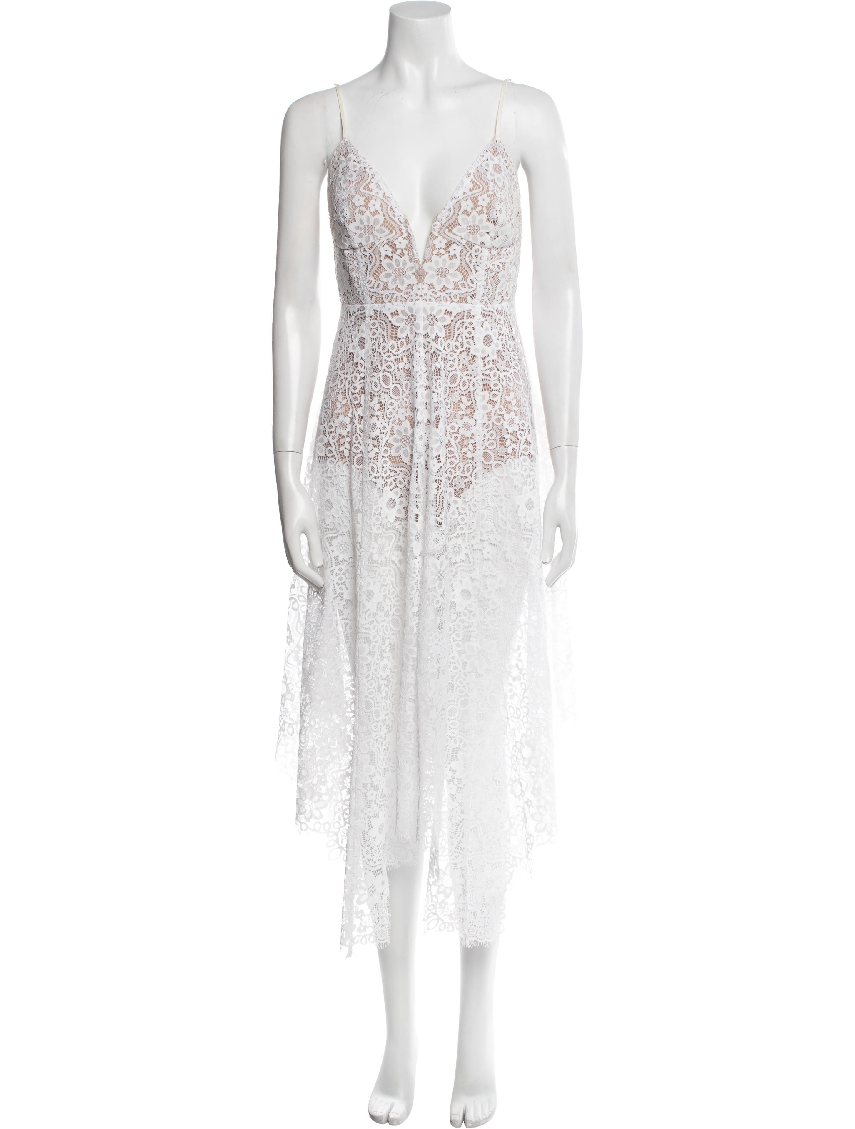 For Love & Lemons Lace Long Dress