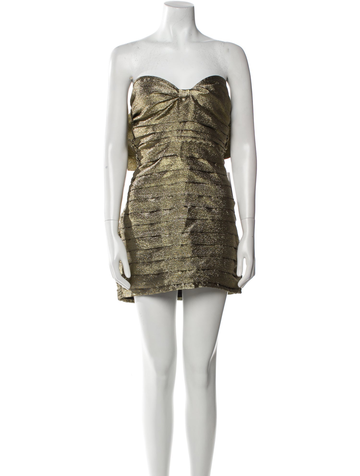 For Love & Lemons Strapless Mini Dress