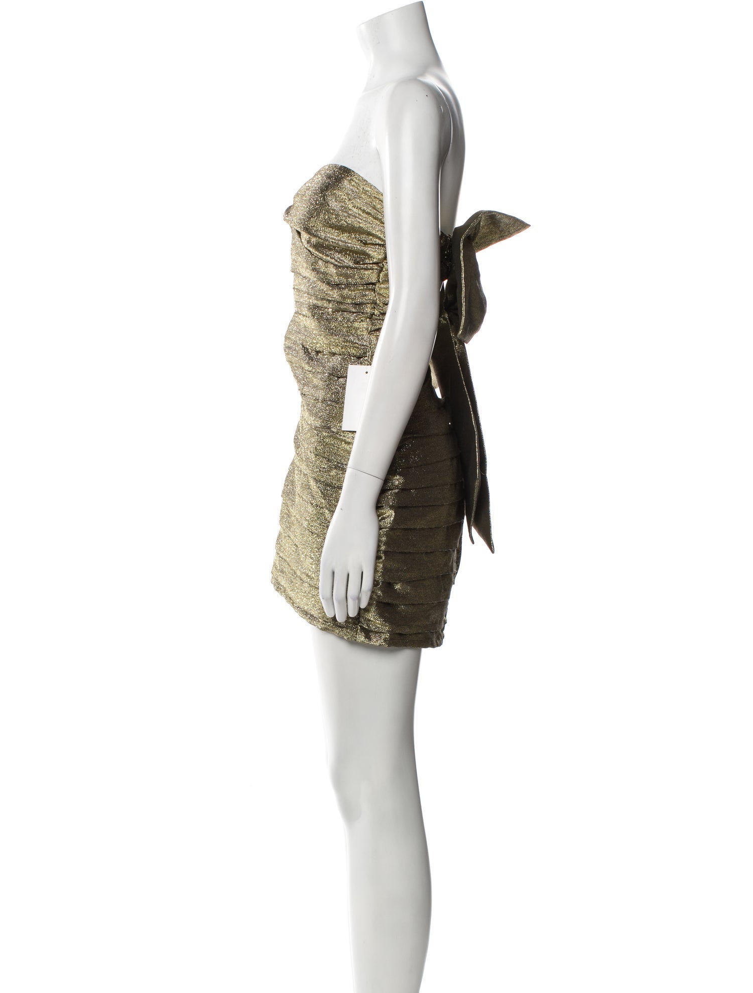 For Love & Lemons Strapless Mini Dress