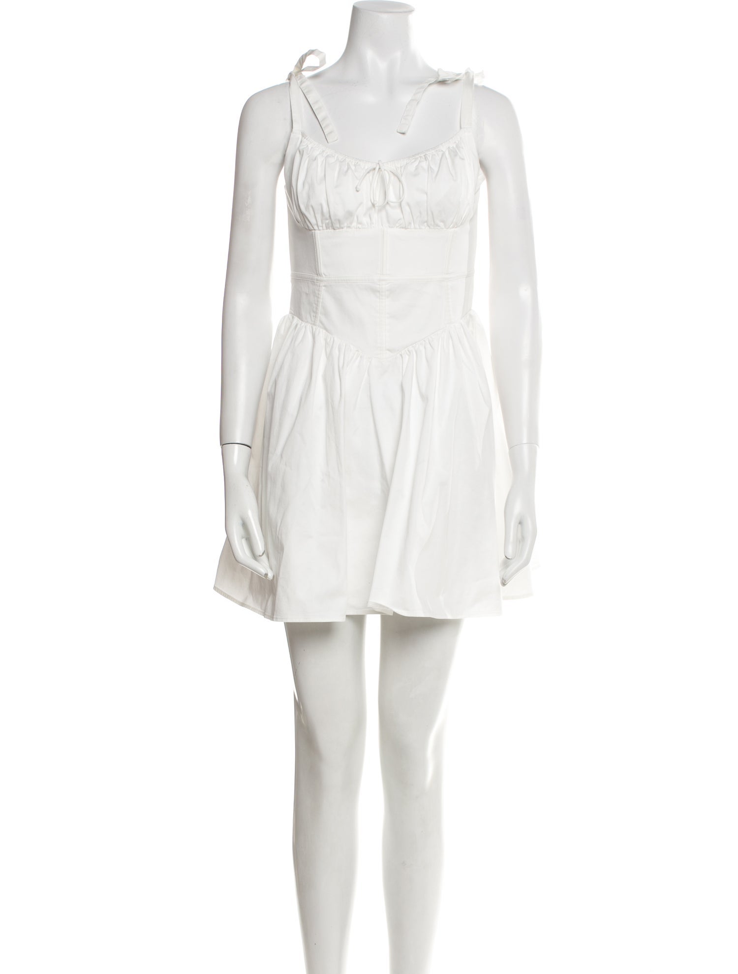 For Love & Lemons Square Neckline Mini Dress