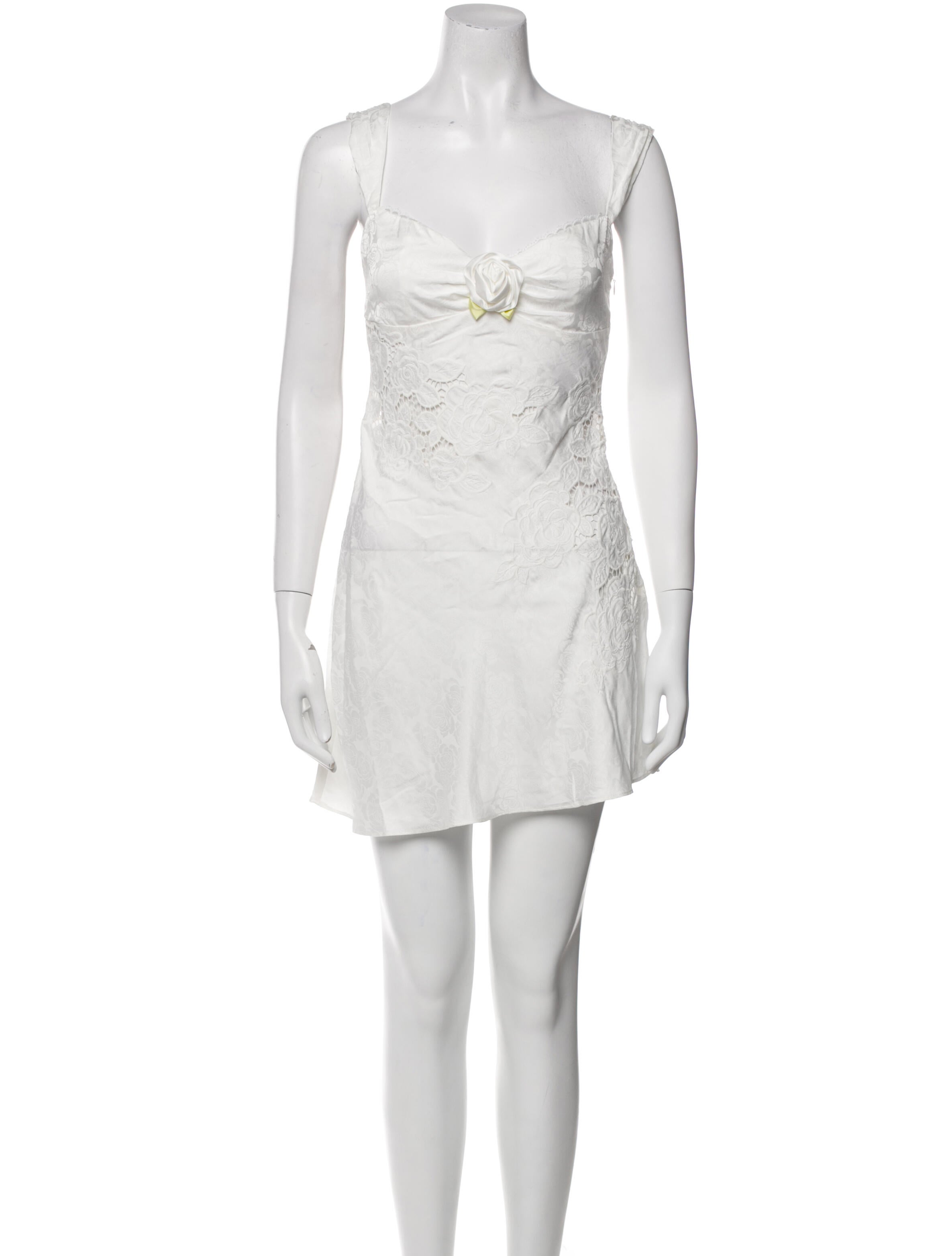 For Love & Lemons Square Neckline Mini Dress w/ Tags