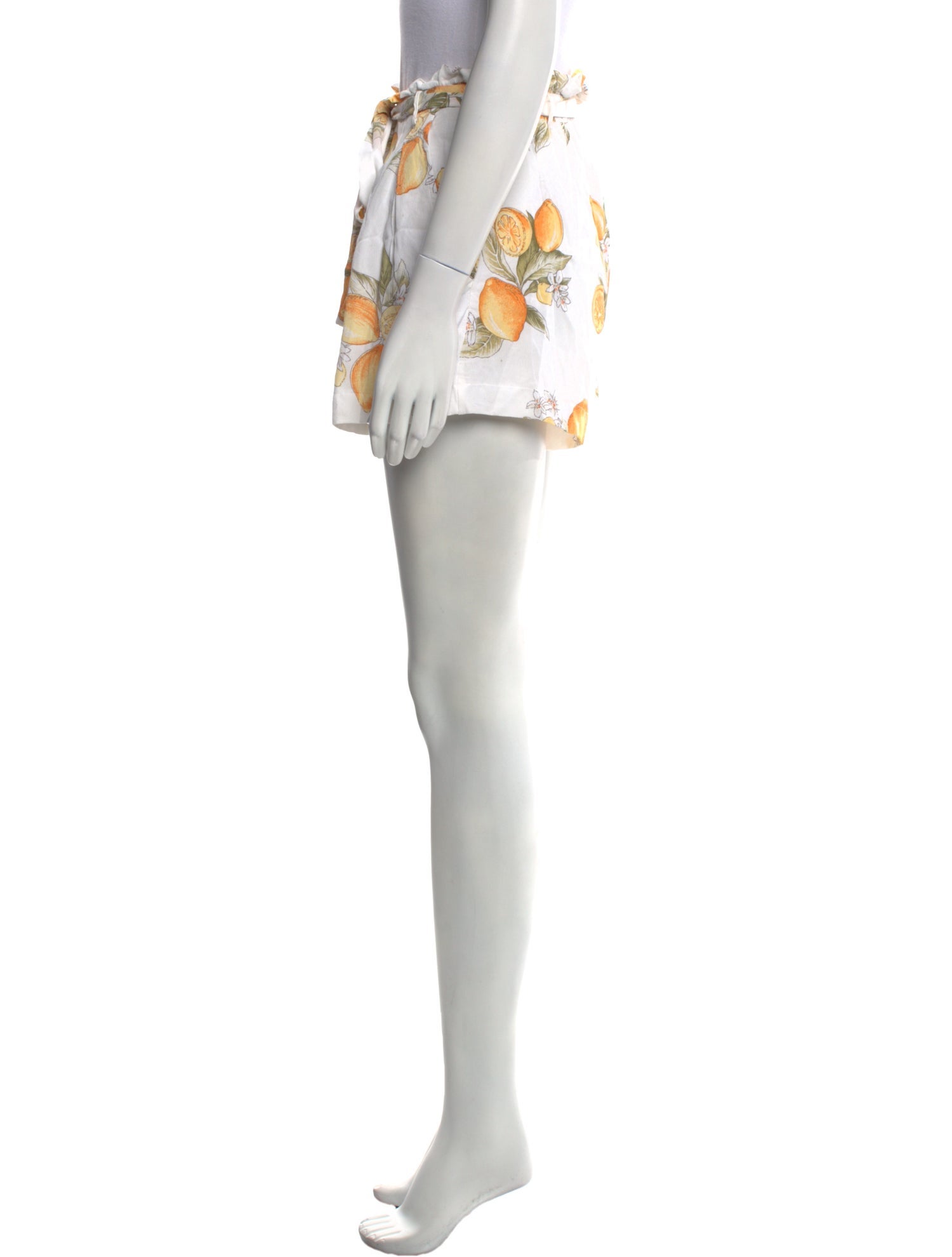 For Love & Lemons Printed Mini Shorts