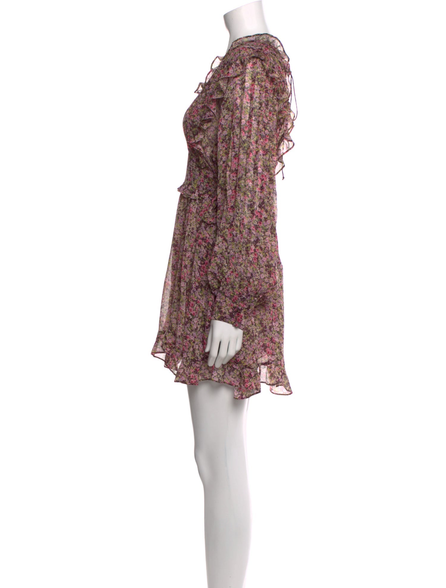 For Love & Lemons Floral Print Mini Dress w/ Tags