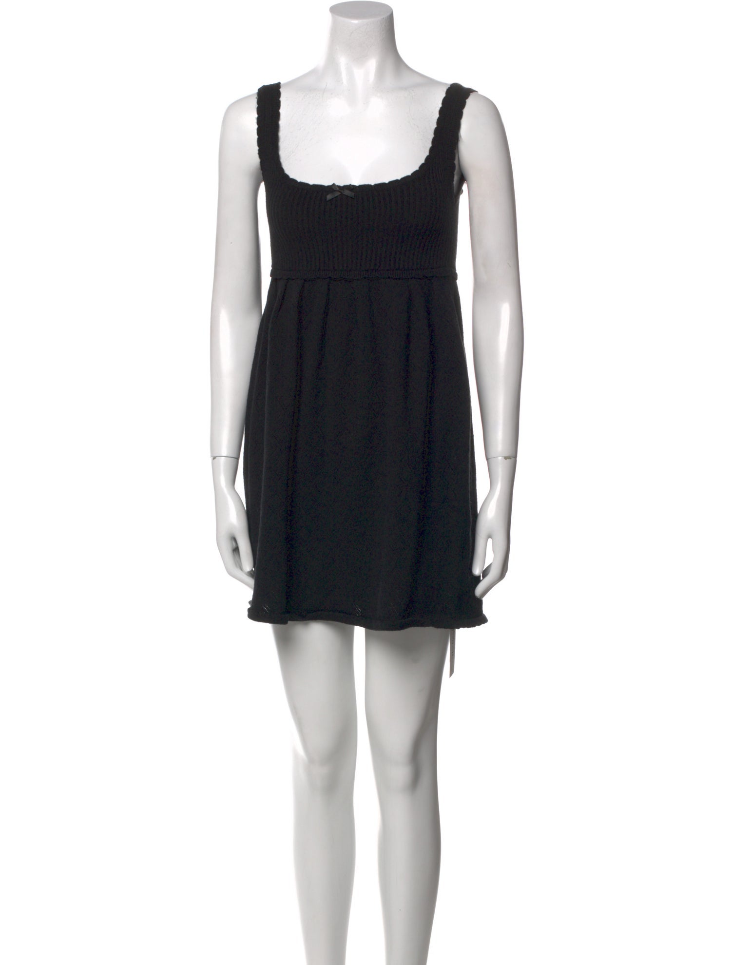 For Love & Lemons Scoop Neck Mini Dress