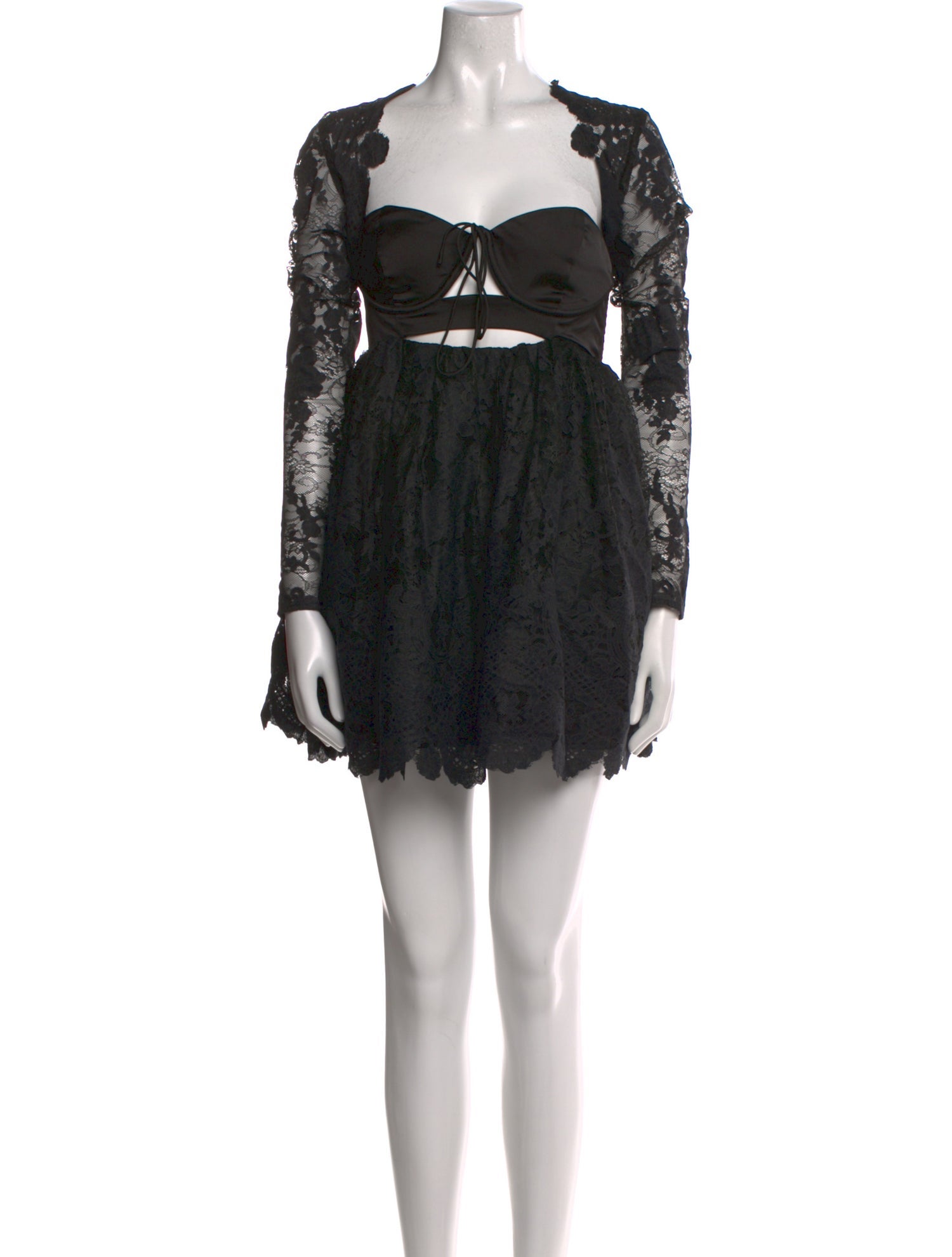 For Love & Lemons Square Neckline Mini Dress w/ Tags
