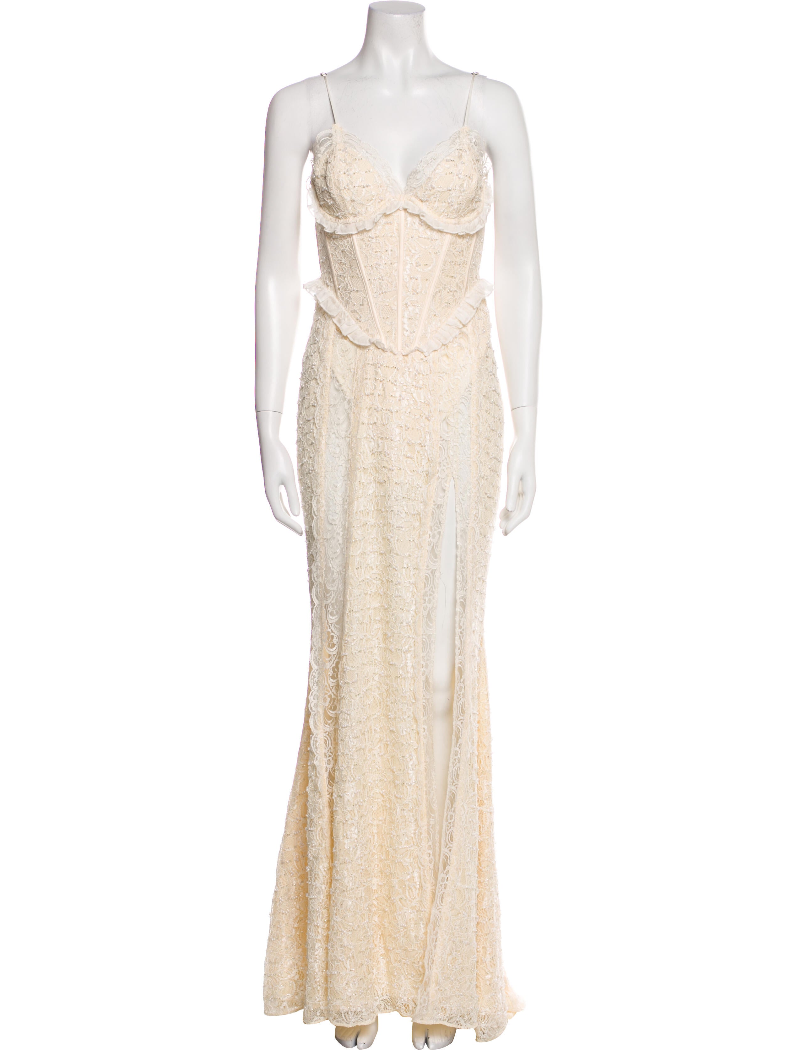 For Love & Lemons Lace Long Dress