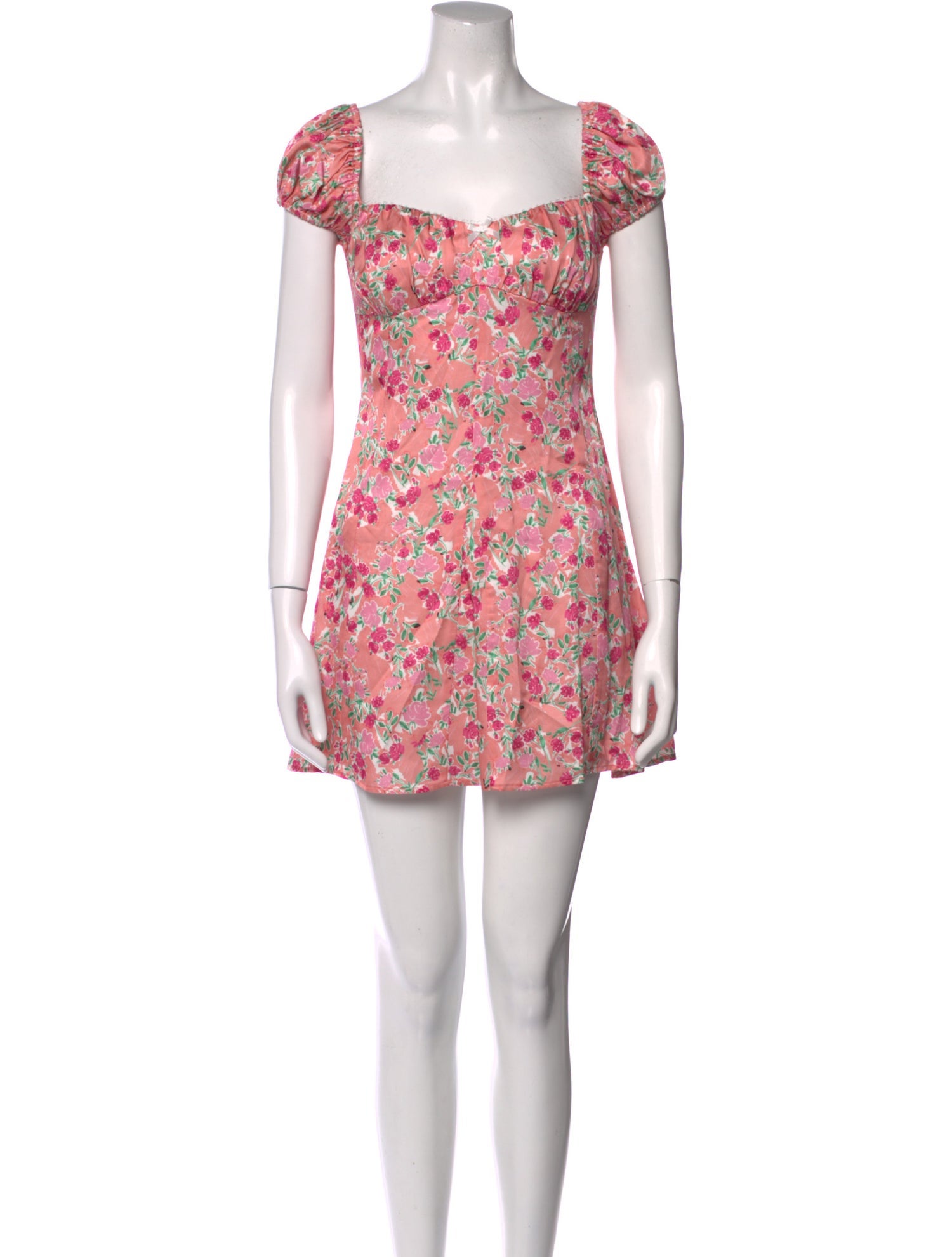 For Love & Lemons Floral Print Mini Dress w/ Tags