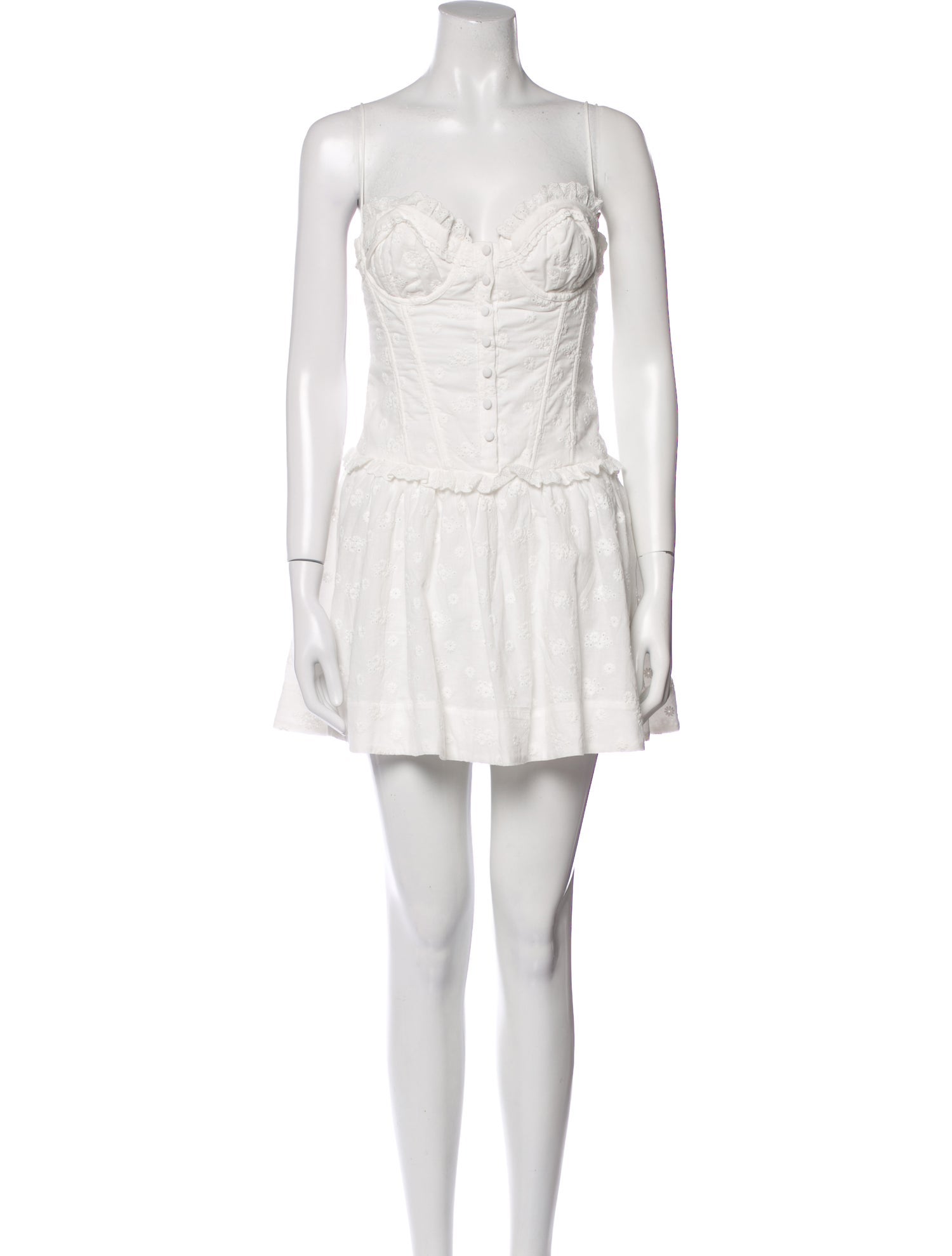 For Love & Lemons Strapless Mini Dress w/ Tags