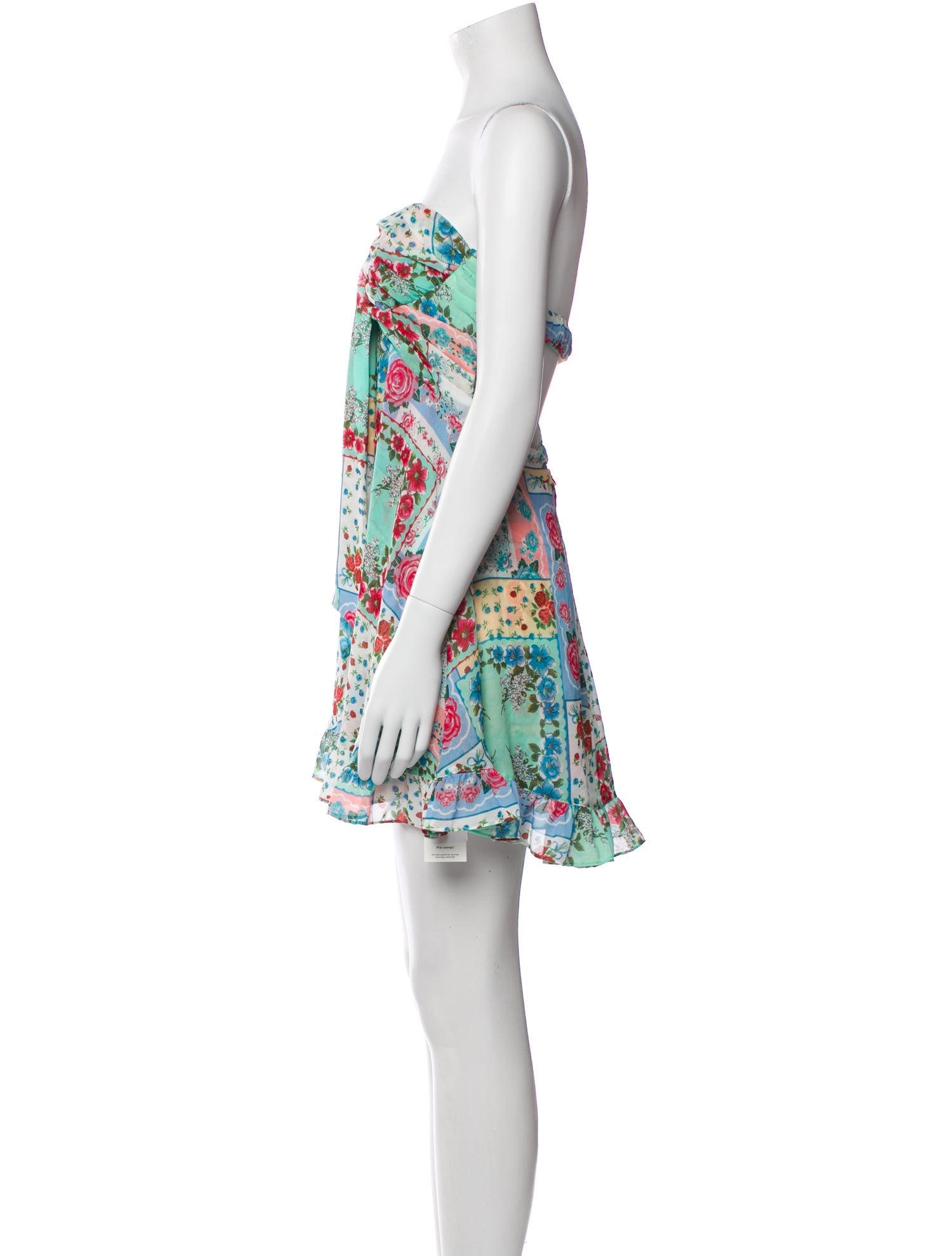 For Love & Lemons Printed Mini Dress