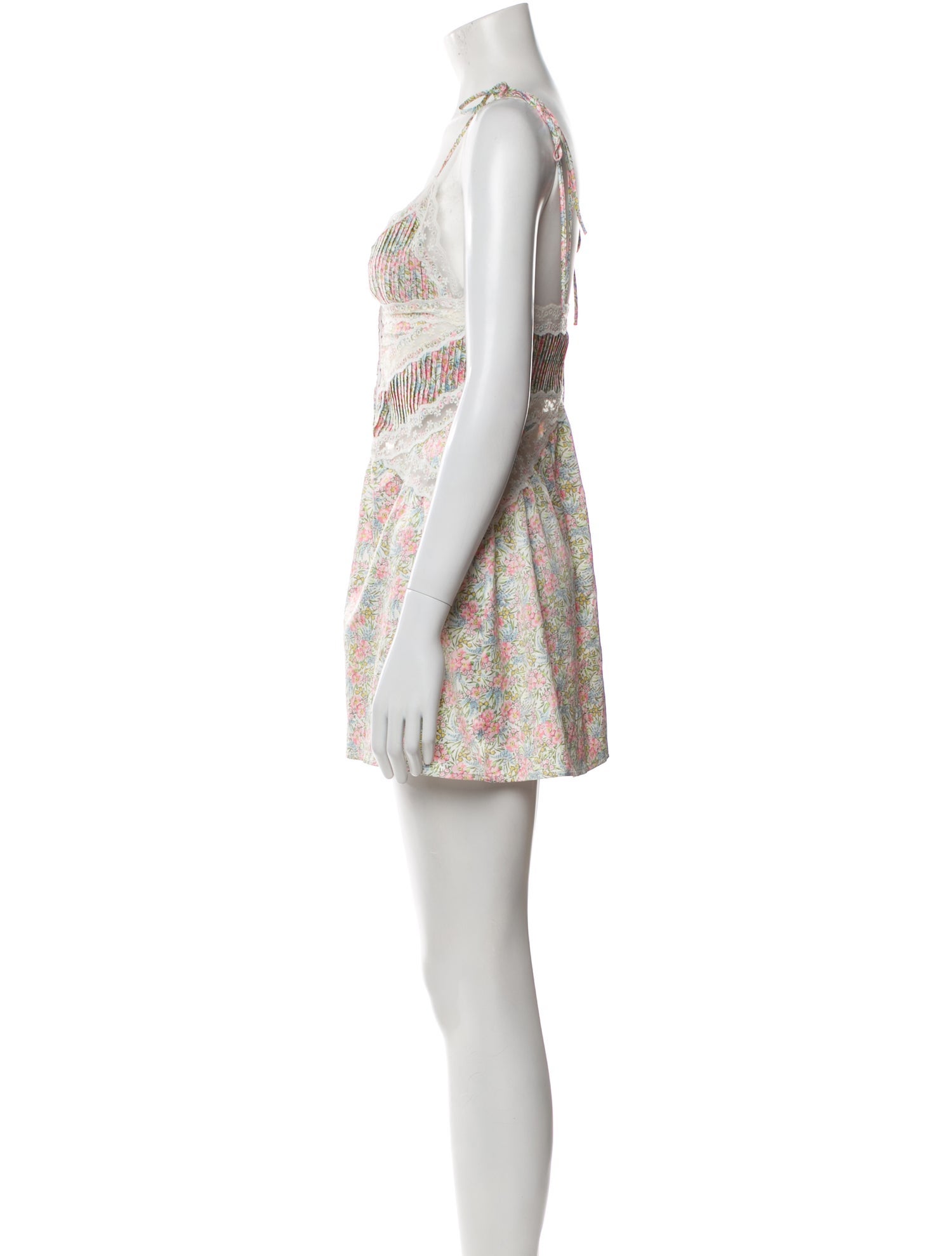 For Love & Lemons Printed Mini Dress