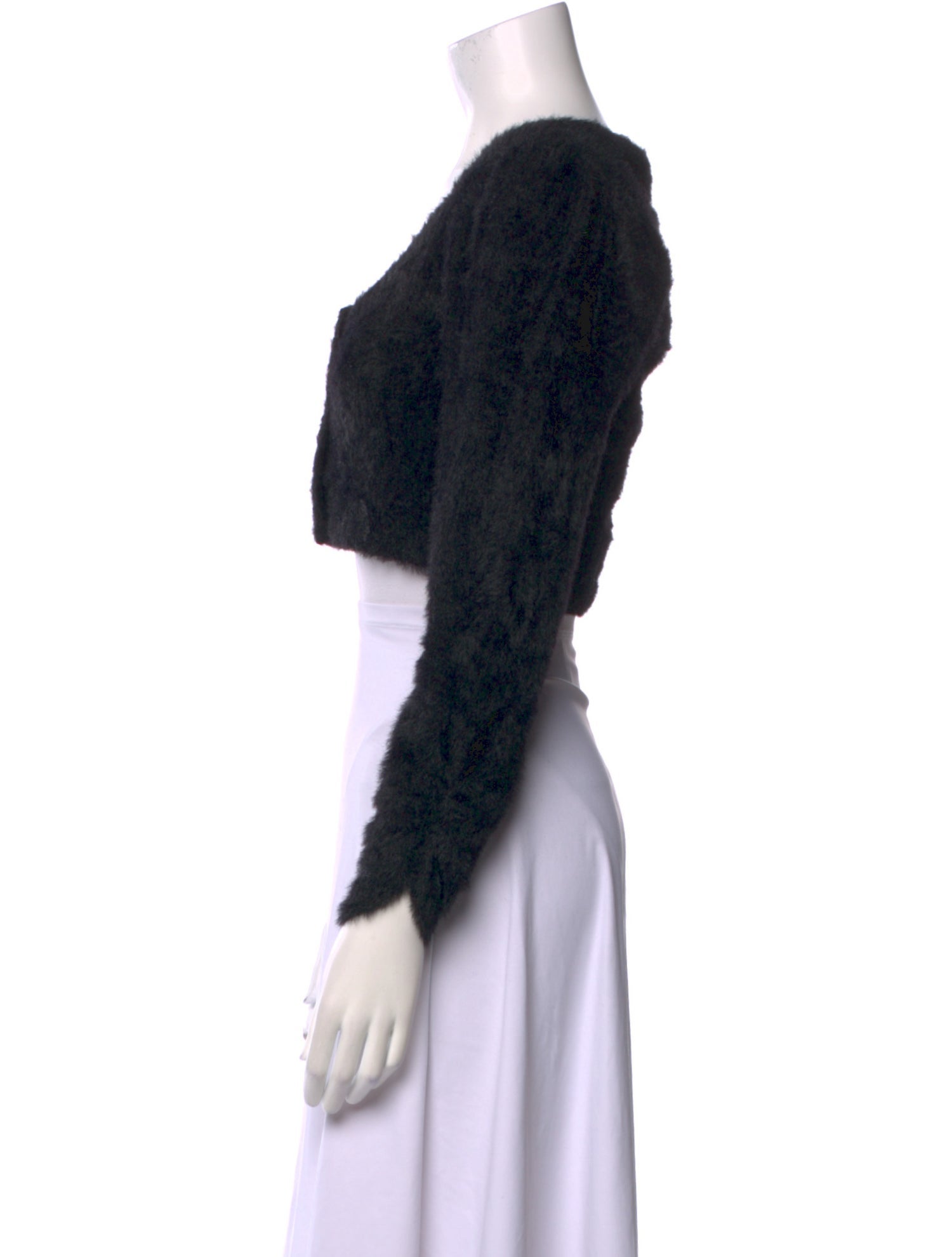 For Love & Lemons Nylon Scoop Neck Sweater