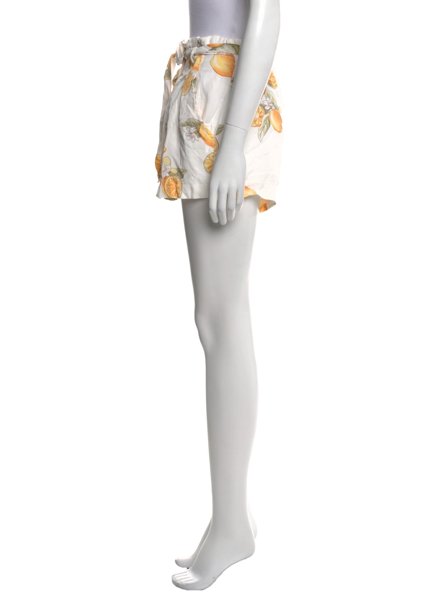 For Love & Lemons Printed Mini Shorts