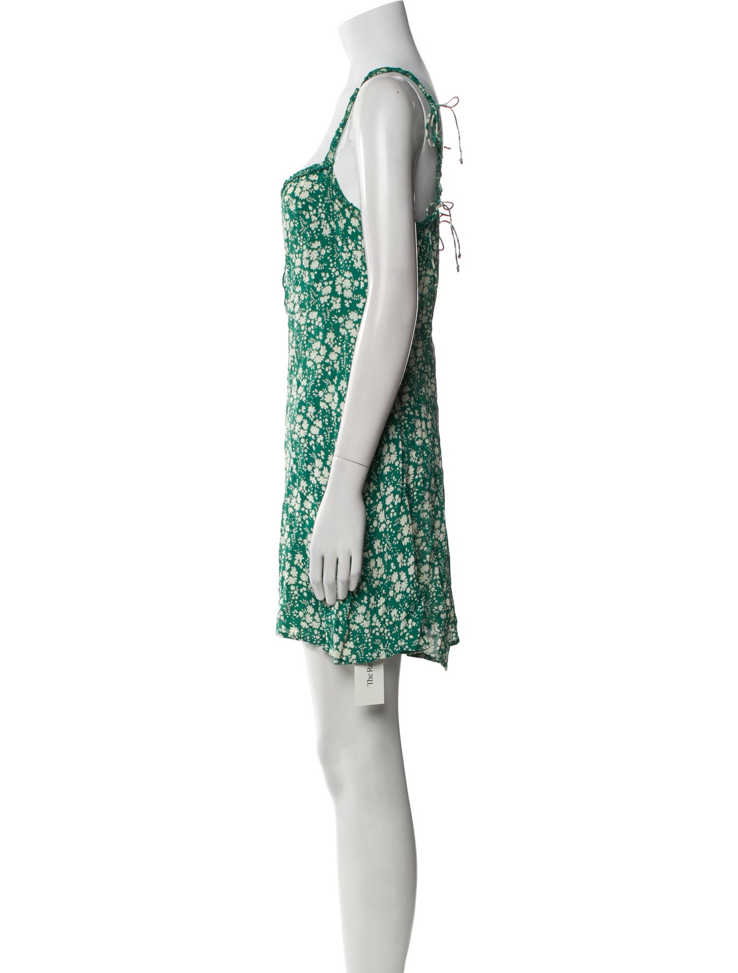 For Love & Lemons Floral Print Mini Dress