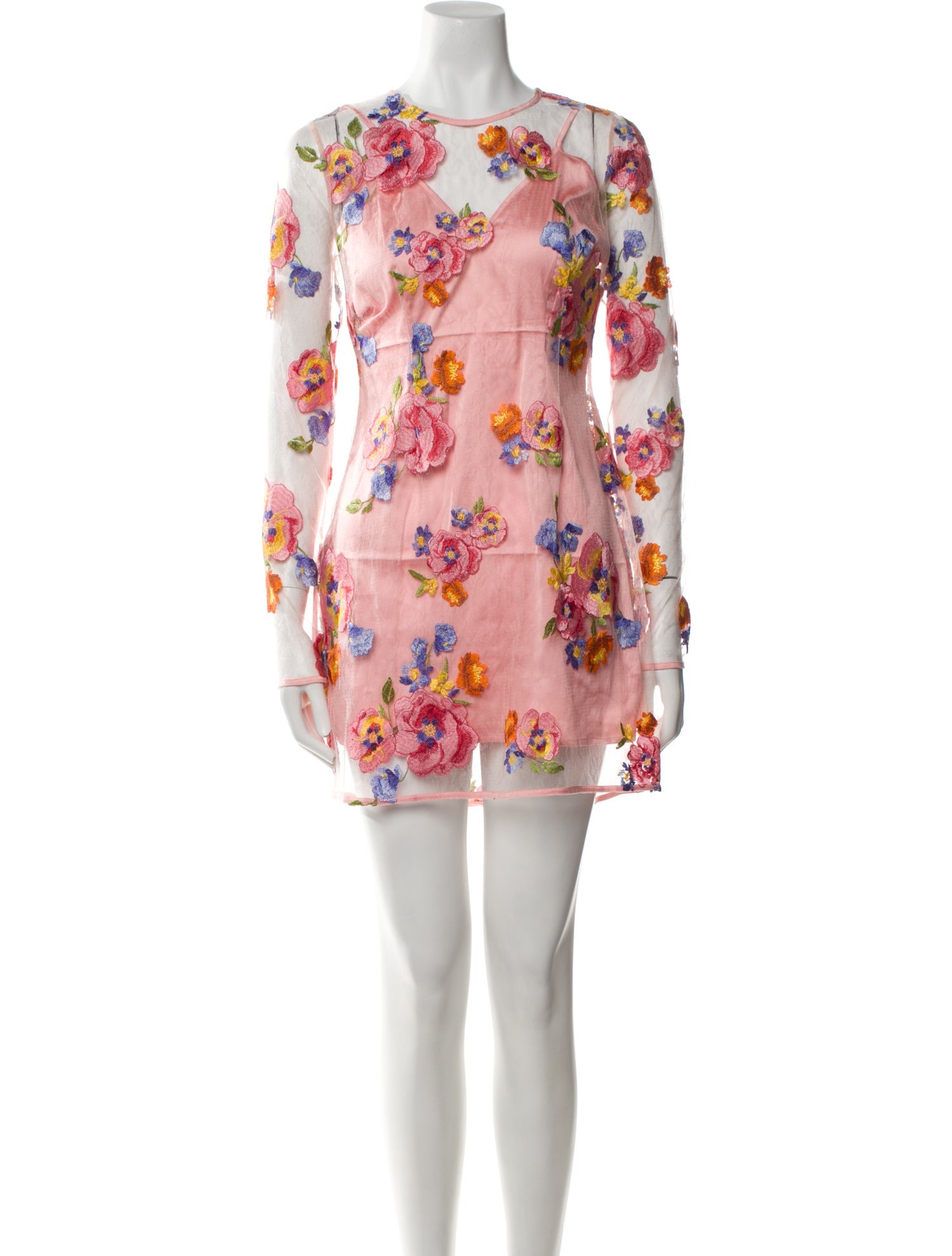 For Love & Lemons Nylon Mini Dress