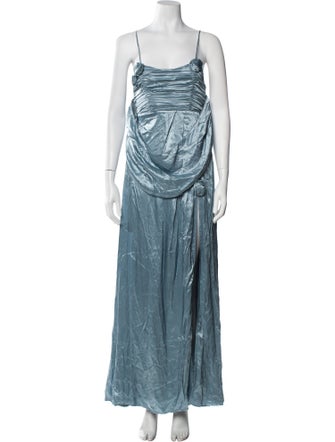 For Love & Lemons Square Neckline Long Dress