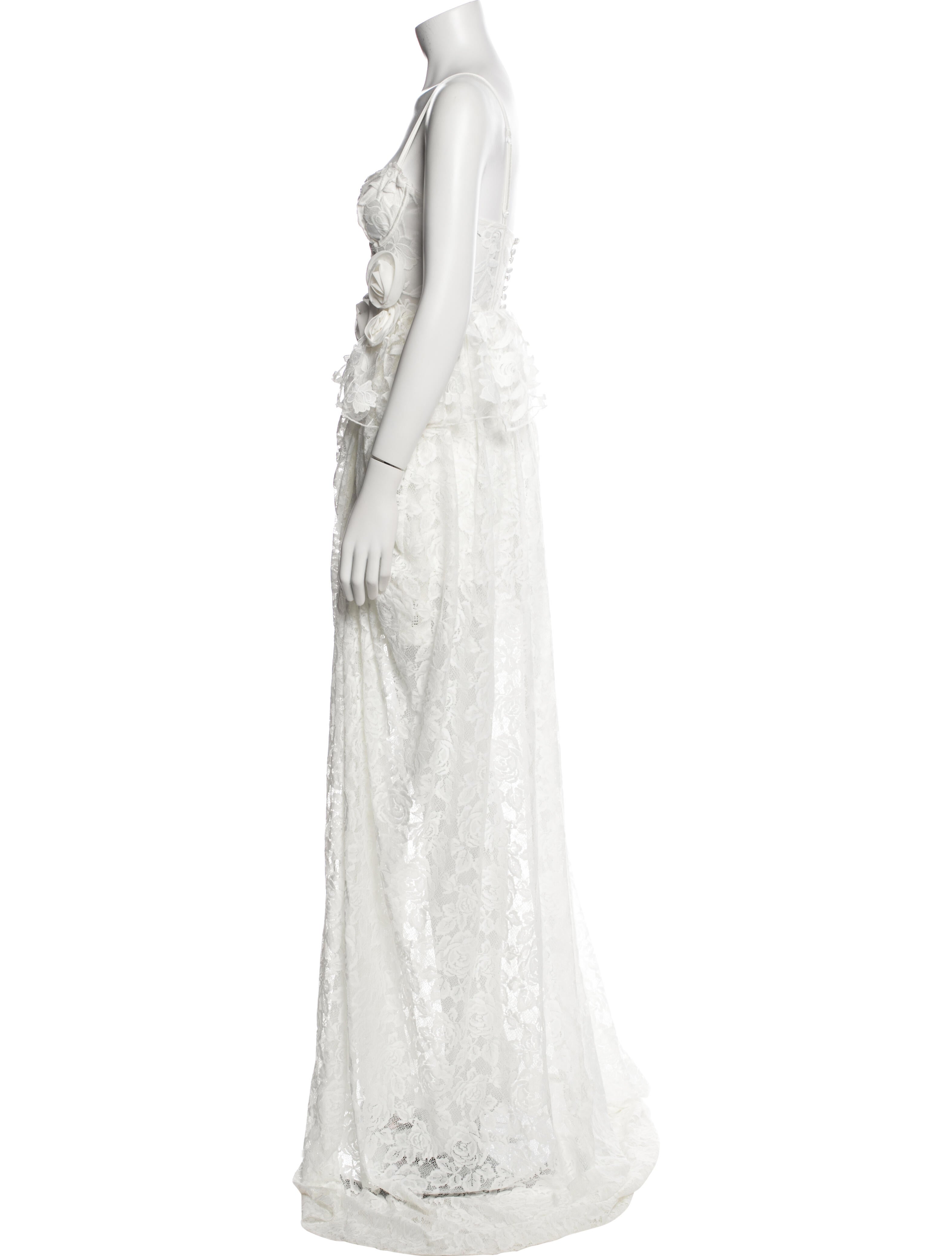 For Love & Lemons V-Neck Long Dress w/ Tags