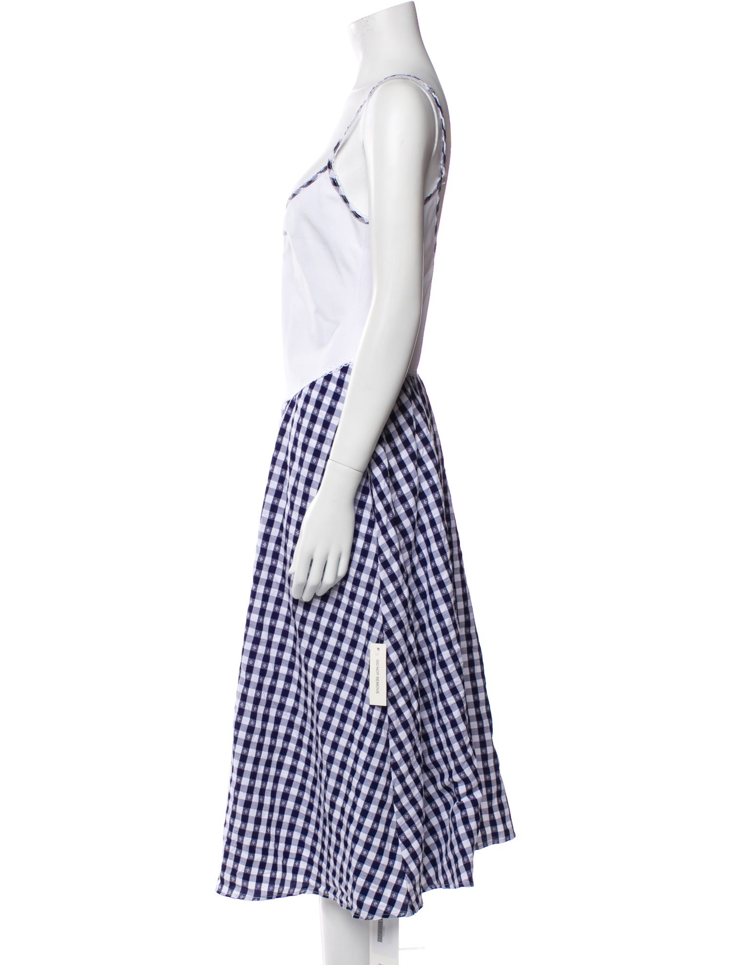 For Love & Lemons Plaid Print Midi Length Dress w/ Tags