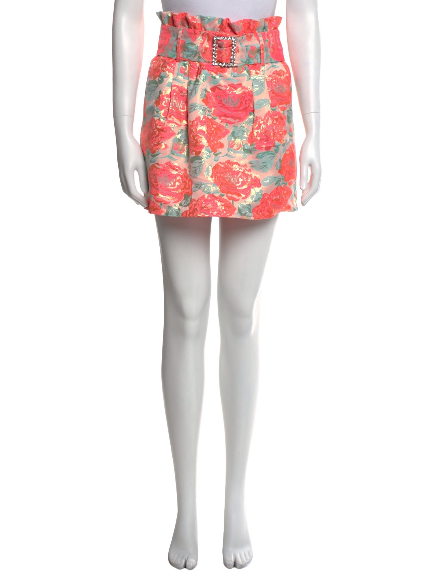 For Love & Lemons Floral Print Mini Skirt w/ Tags