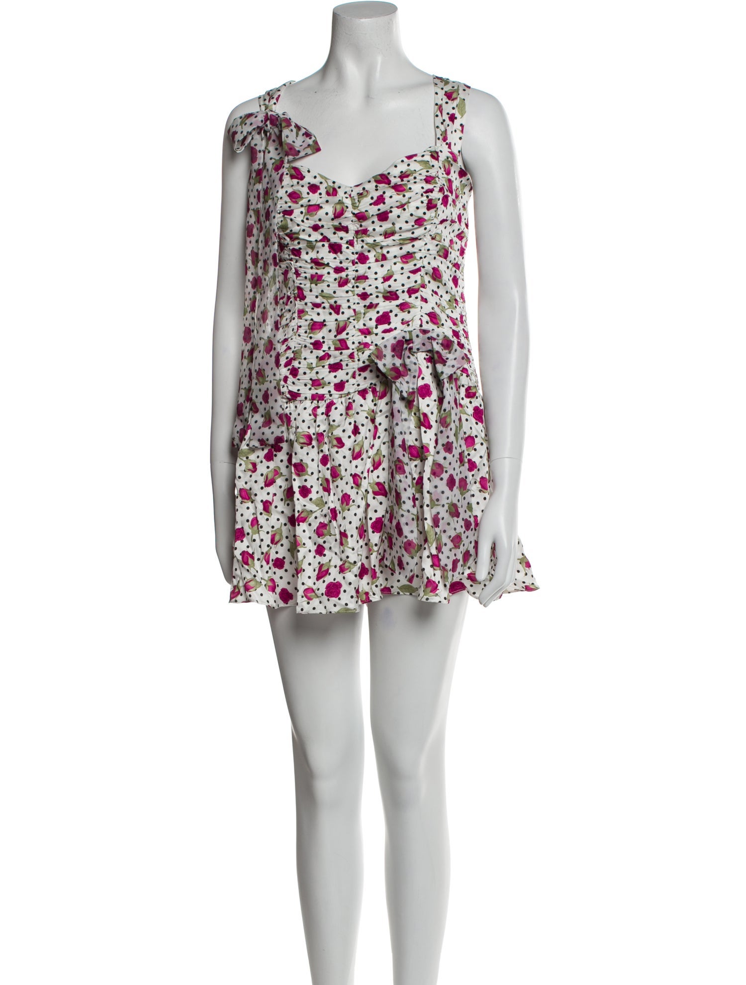 For Love & Lemons Floral Print Mini Dress w/ Tags