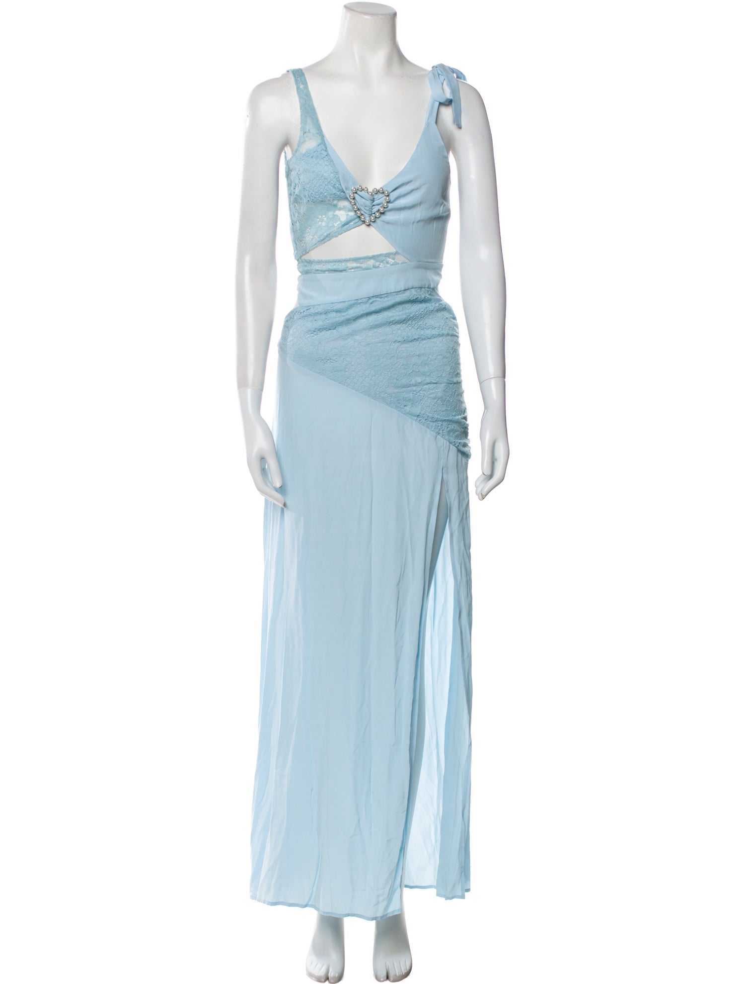 For Love & Lemons V-Neck Long Dress