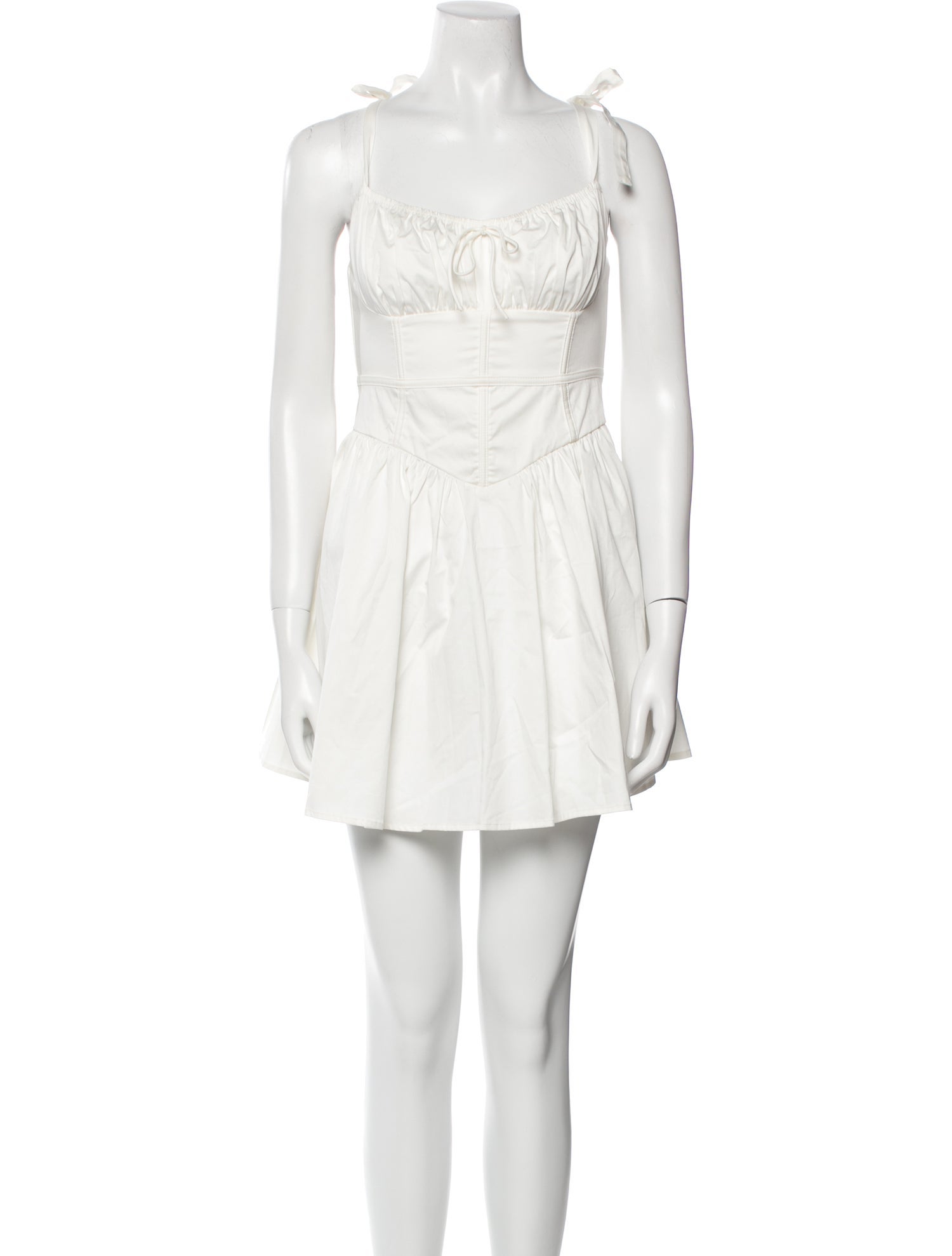 For Love & Lemons Square Neckline Mini Dress