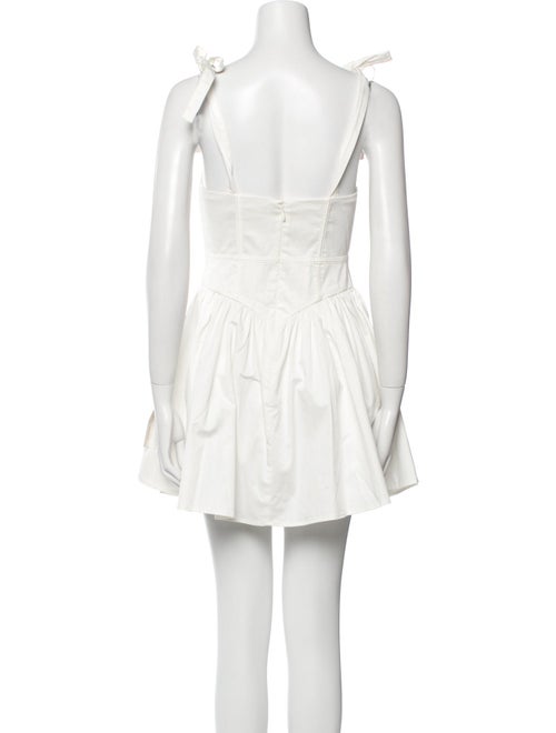 For Love & Lemons Square Neckline Mini Dress