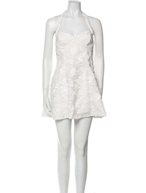 For Love & Lemons Halterneck Mini Dress