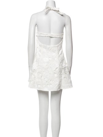 For Love & Lemons Halterneck Mini Dress