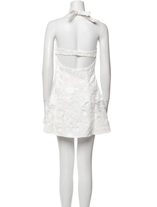 For Love & Lemons Halterneck Mini Dress