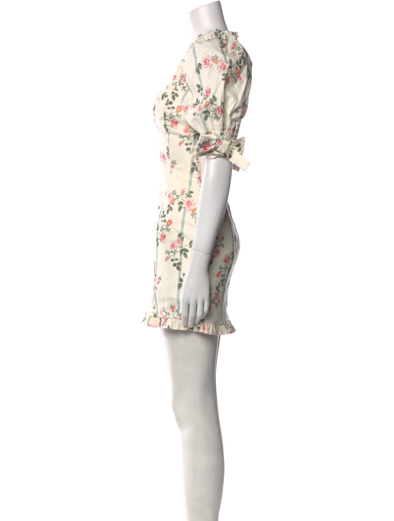 For Love & Lemons Floral Print Mini Dress w/ Tags