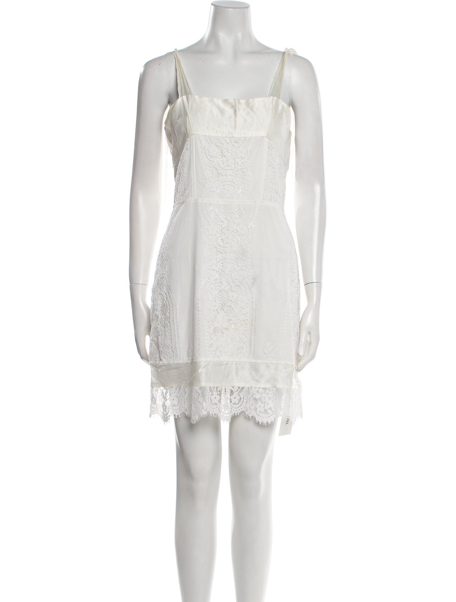 For Love & Lemons Square Neckline Mini Dress