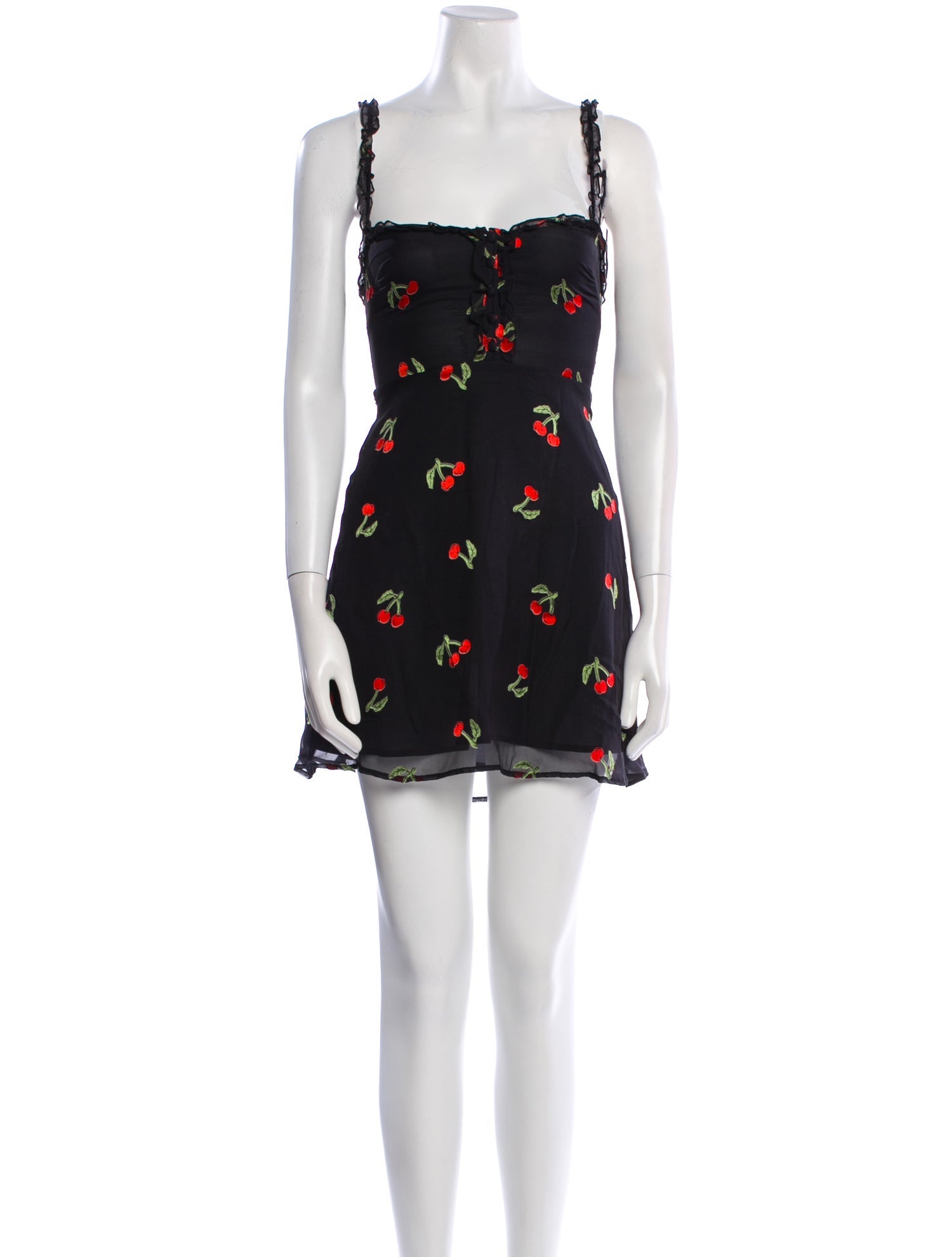 For Love & Lemons Printed Mini Dress