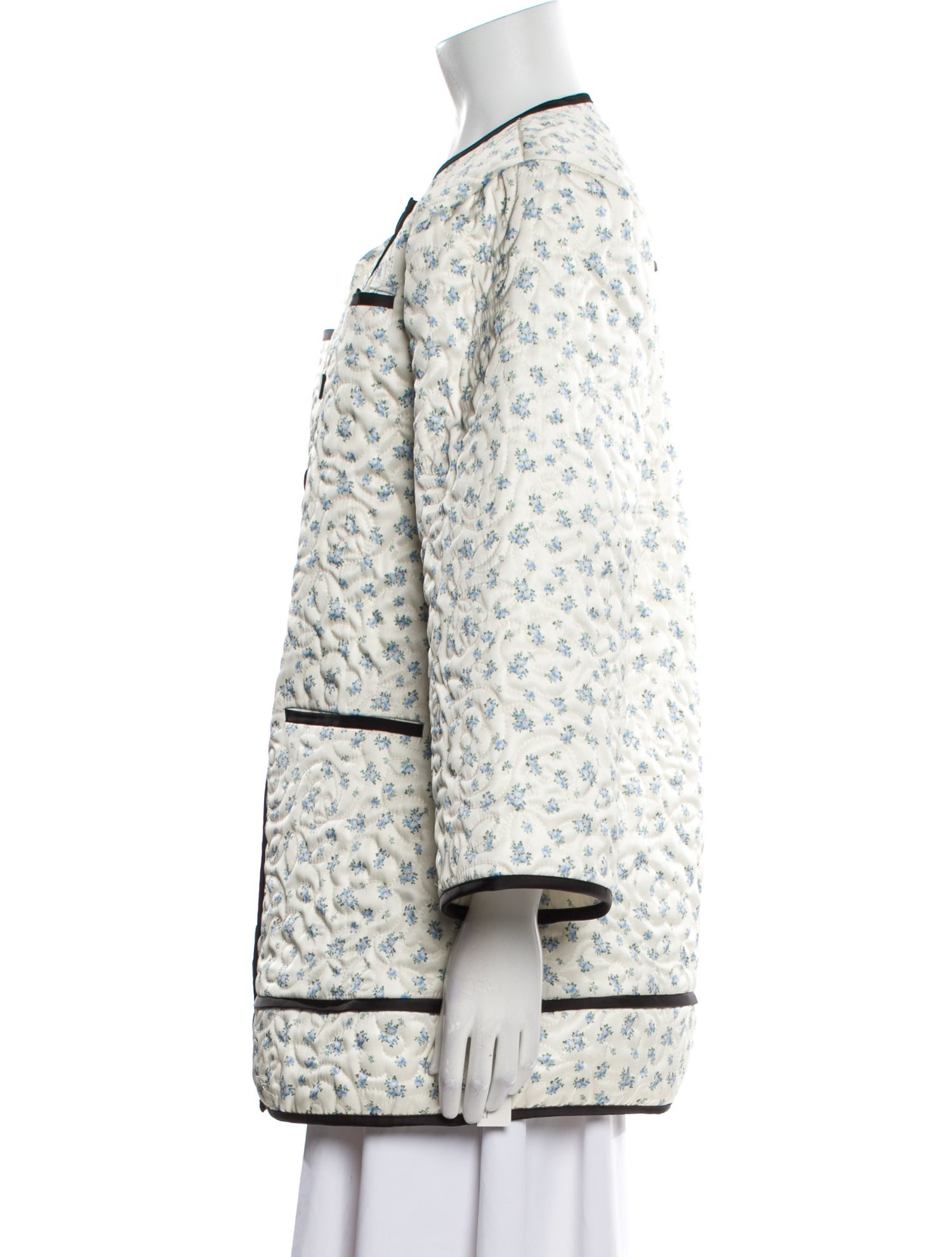 For Love & Lemons Floral Print Coat