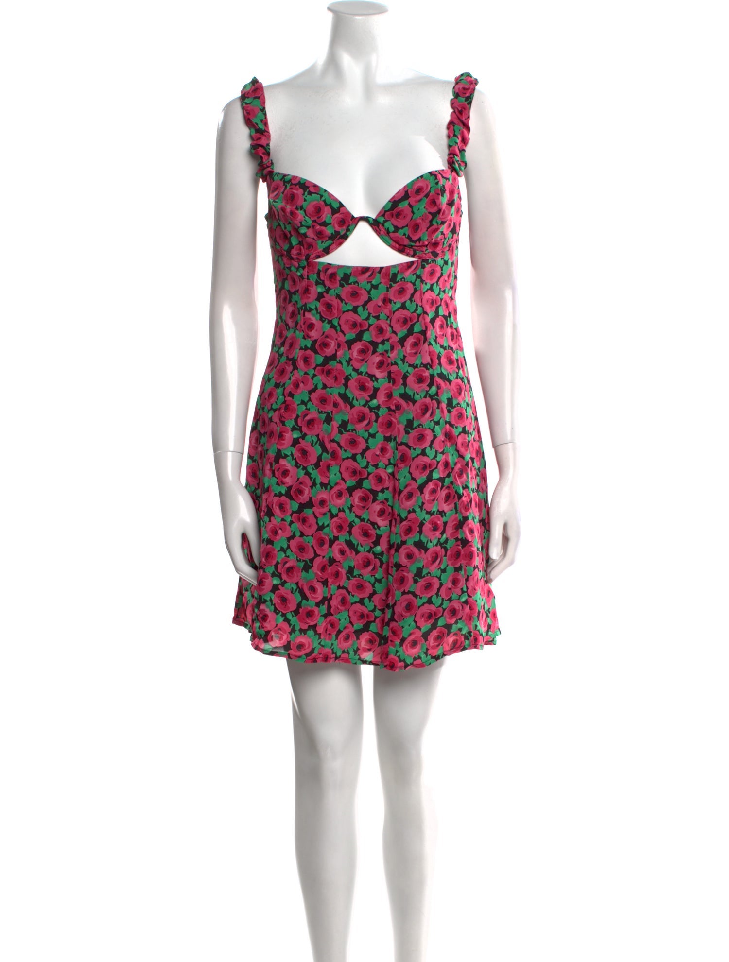 For Love & Lemons Printed Mini Dress