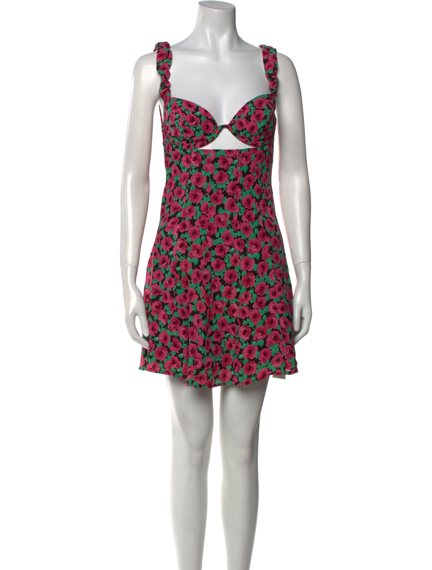 For Love & Lemons Printed Mini Dress