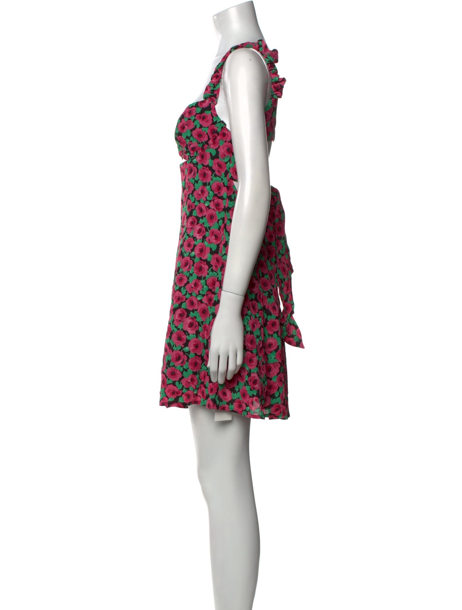 For Love & Lemons Printed Mini Dress