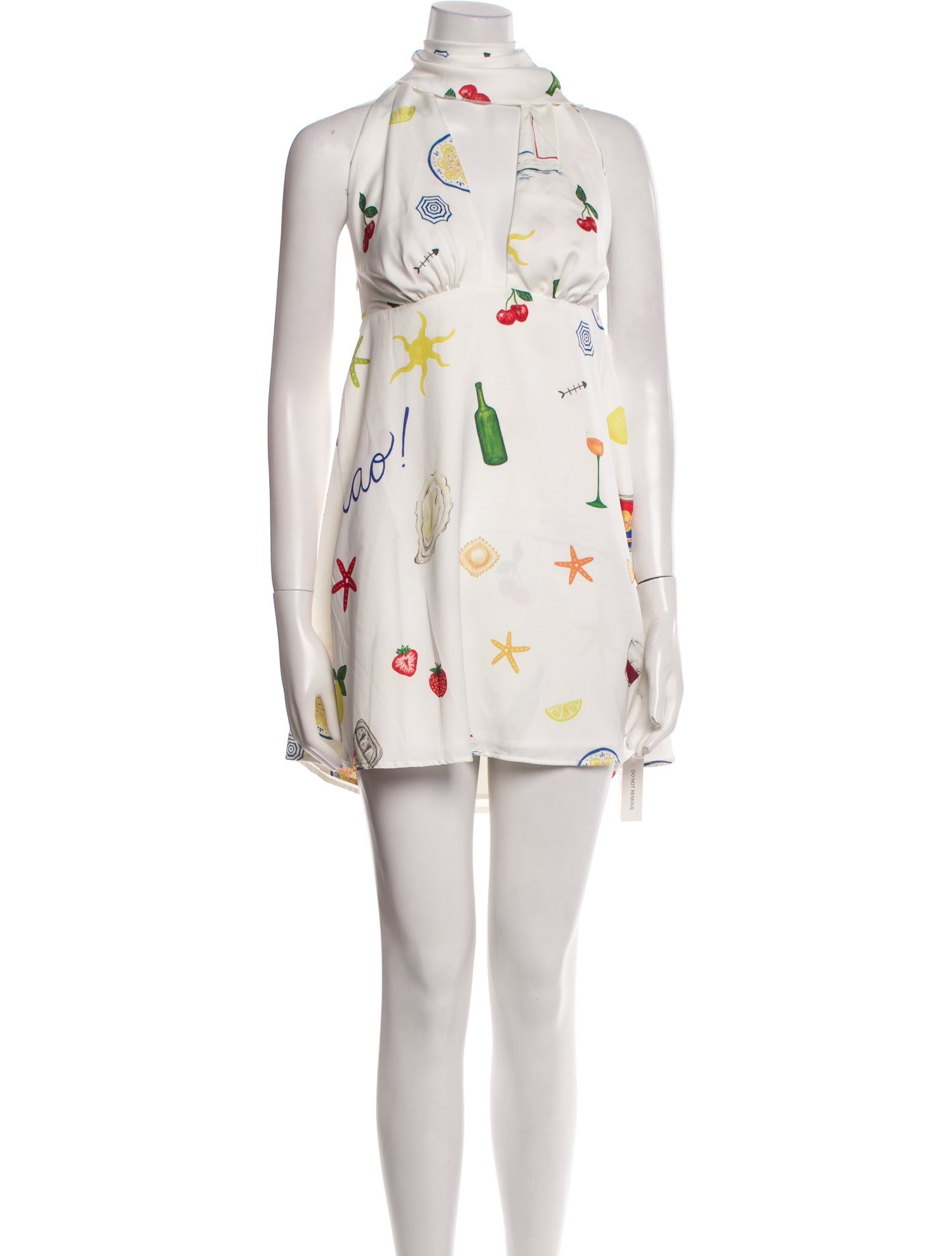 For Love & Lemons Printed Long Dress w/ Tags