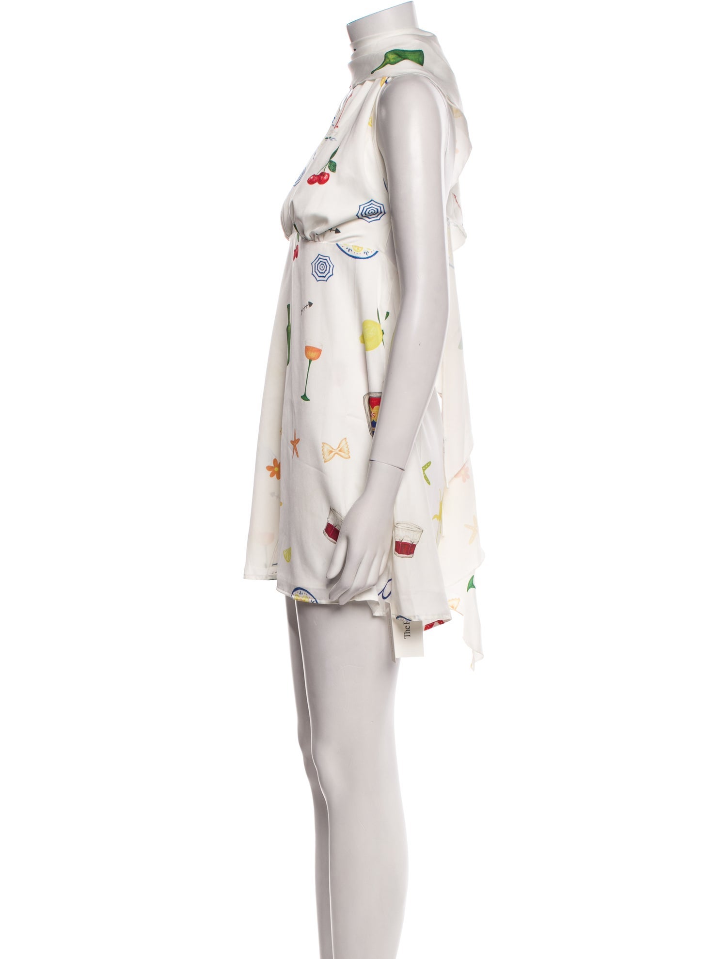 For Love & Lemons Printed Long Dress w/ Tags