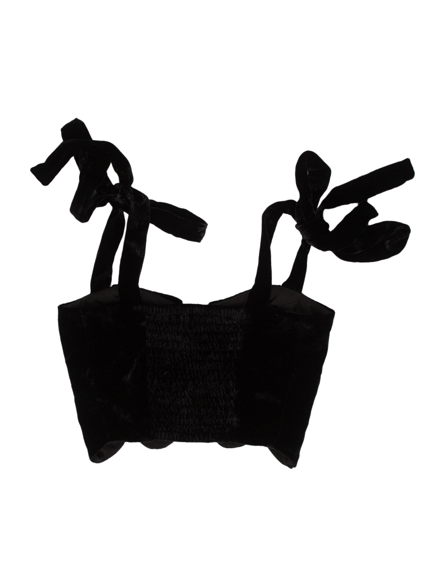 For Love & Lemons Strapless Crop Top