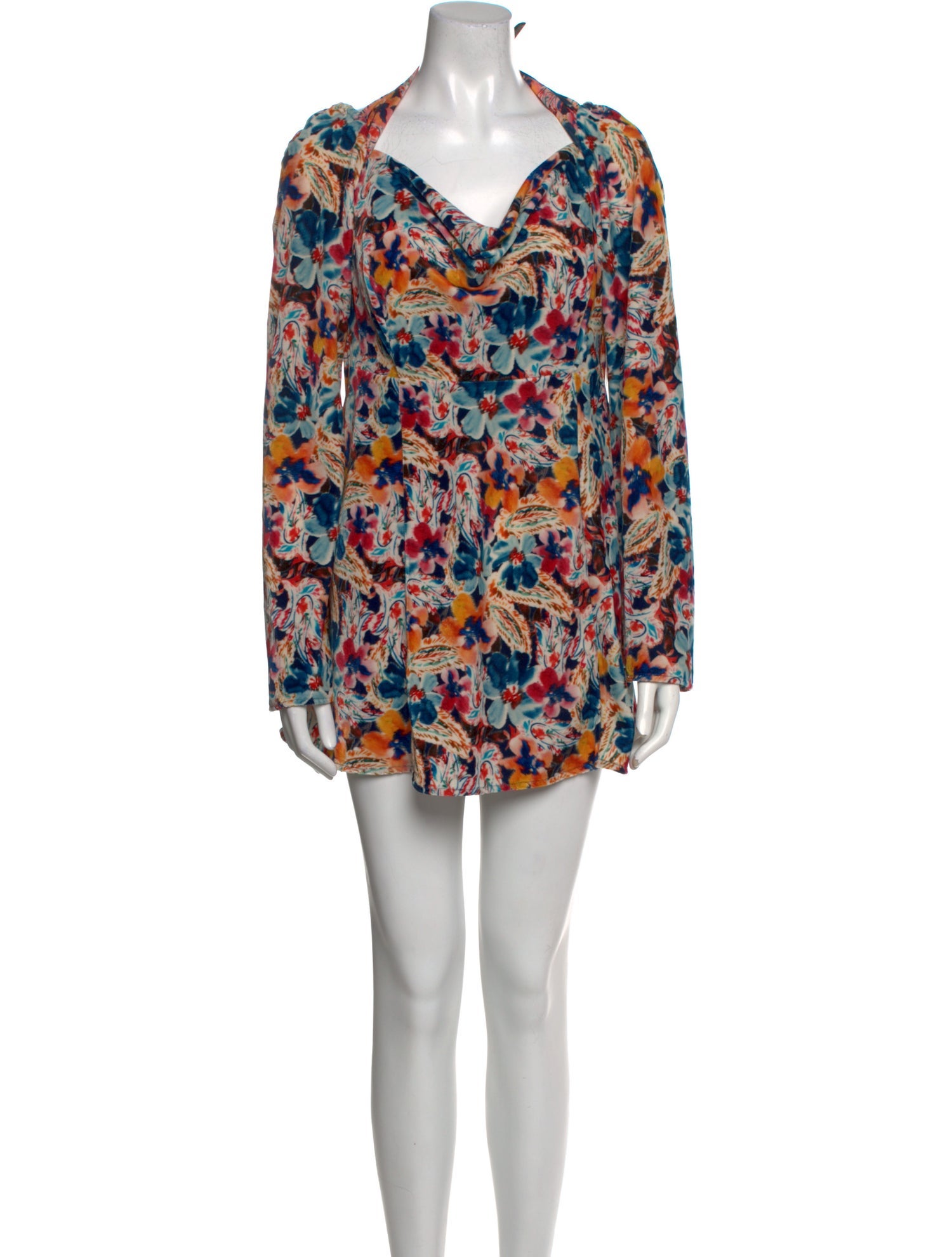 For Love & Lemons Printed Mini Dress w/ Tags