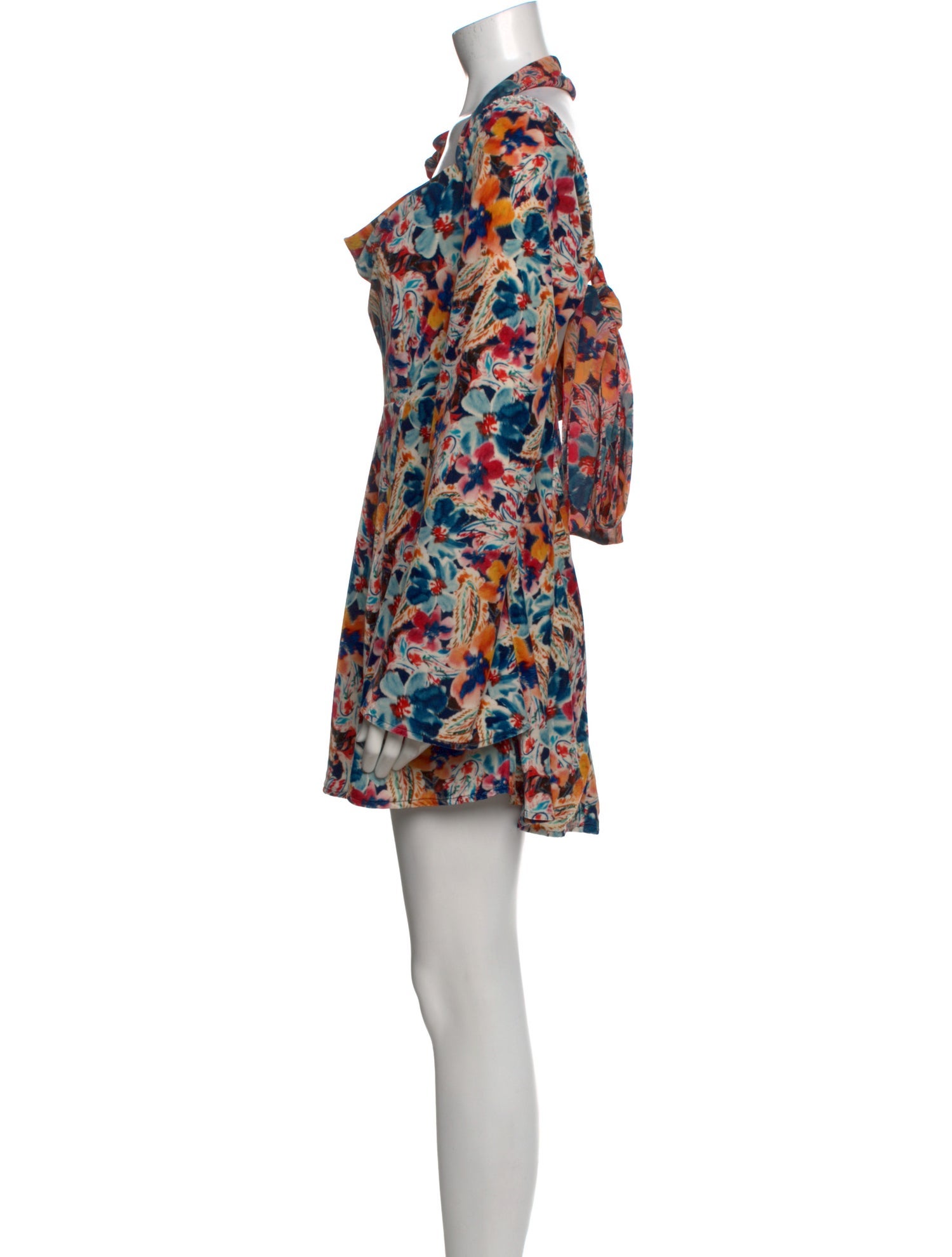 For Love & Lemons Printed Mini Dress w/ Tags