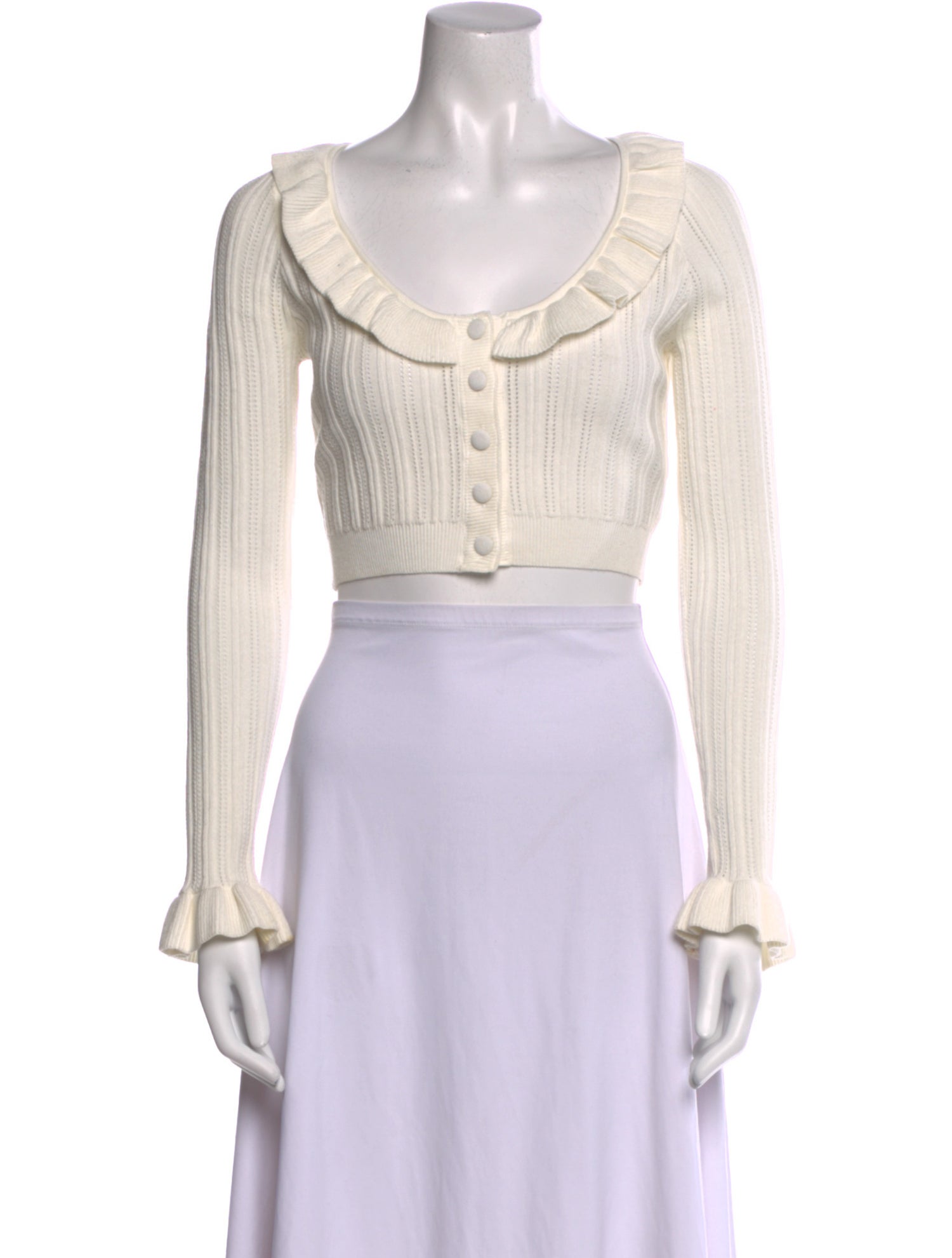 For Love & Lemons Scoop Neck Sweater