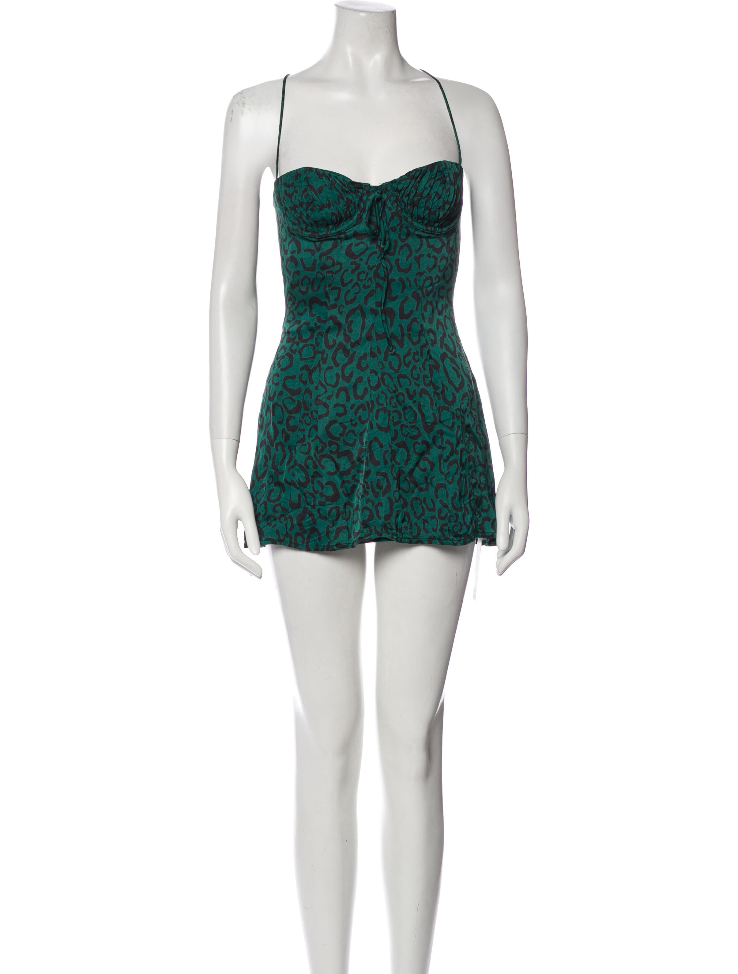 For Love & Lemons Printed Mini Dress