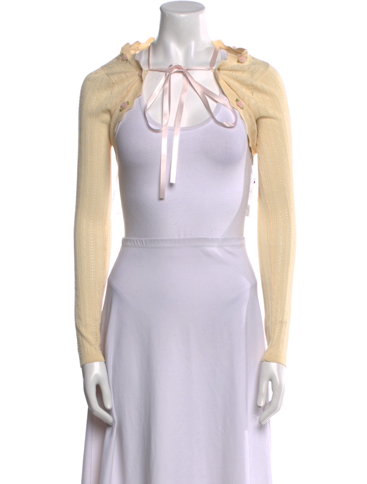 For Love & Lemons Tie Neck Sweater